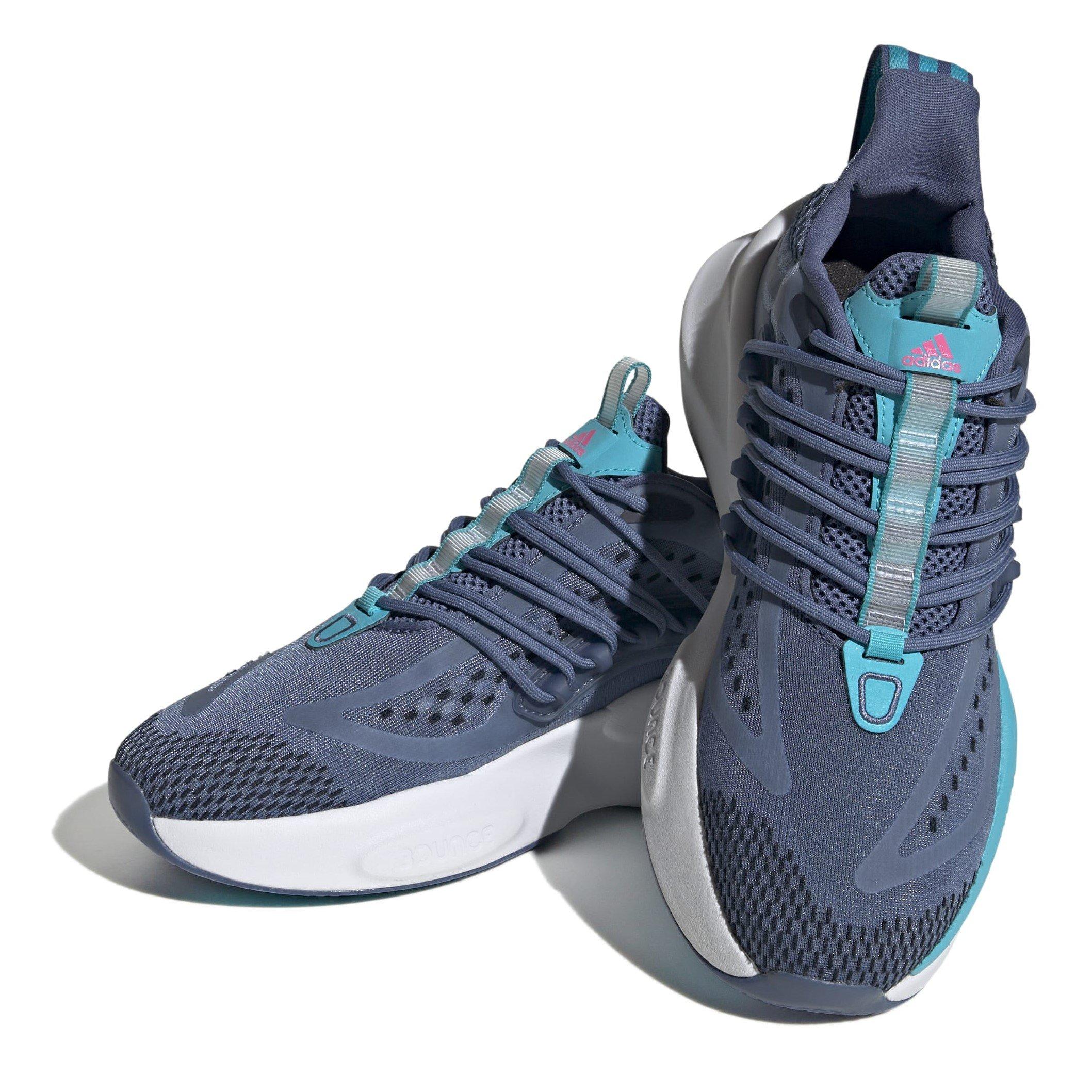 Crew Blue/Lucid - adidas - Alphaboost V1 Running Trainers Womens - 3