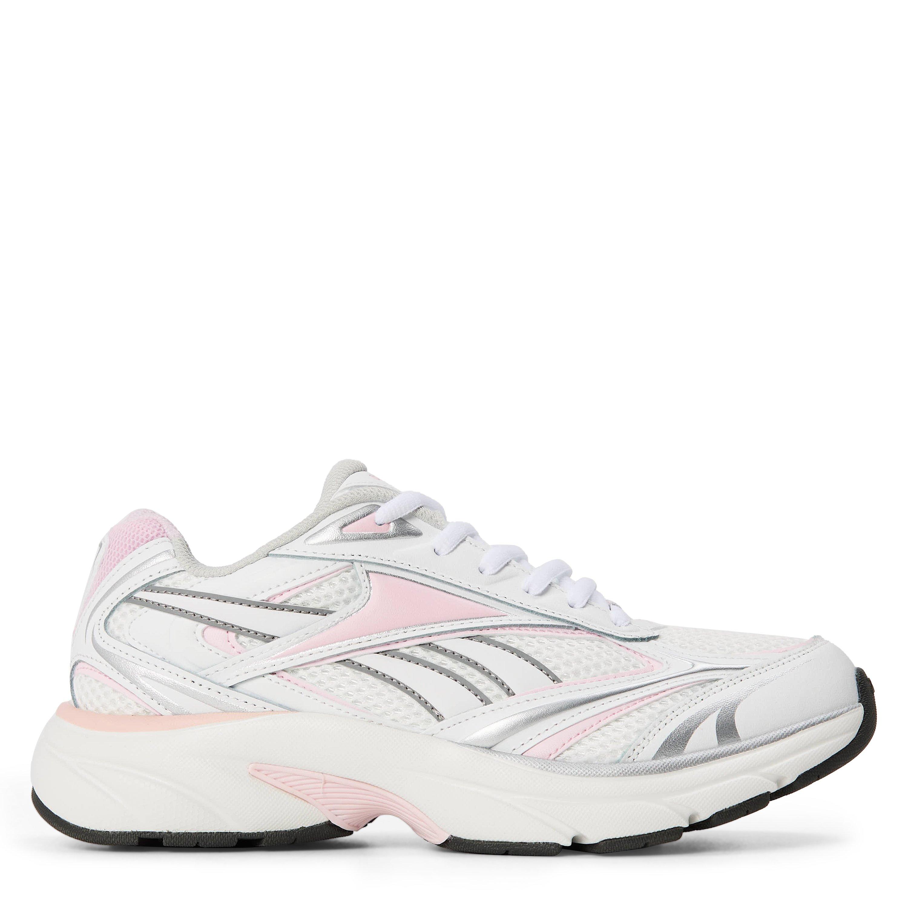 Reebok Women's Belwave Runners - Wht/Silv/Berry - 7 (40.5)