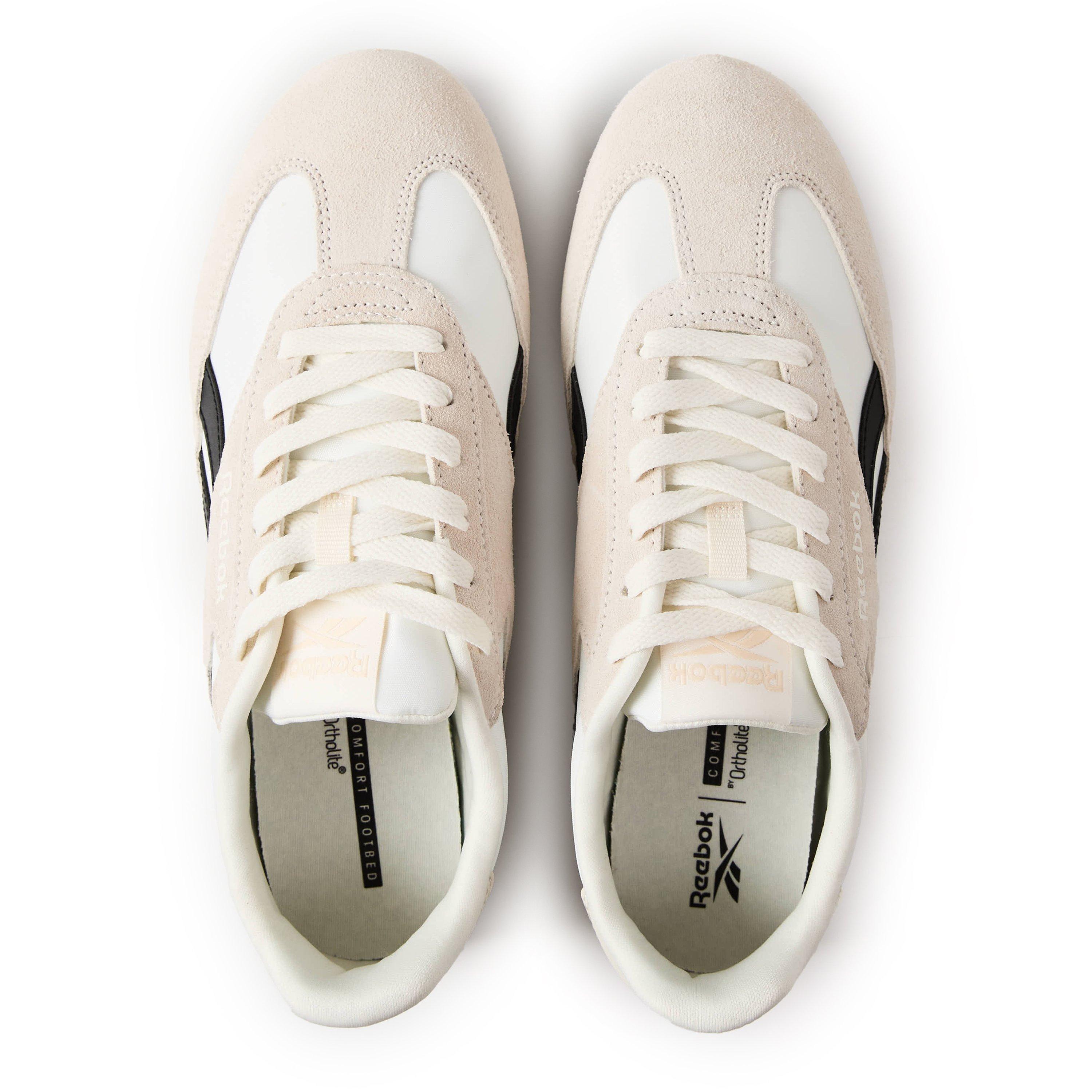 White/Black - Reebok - Reebok World 70 Womens Trainers - 4