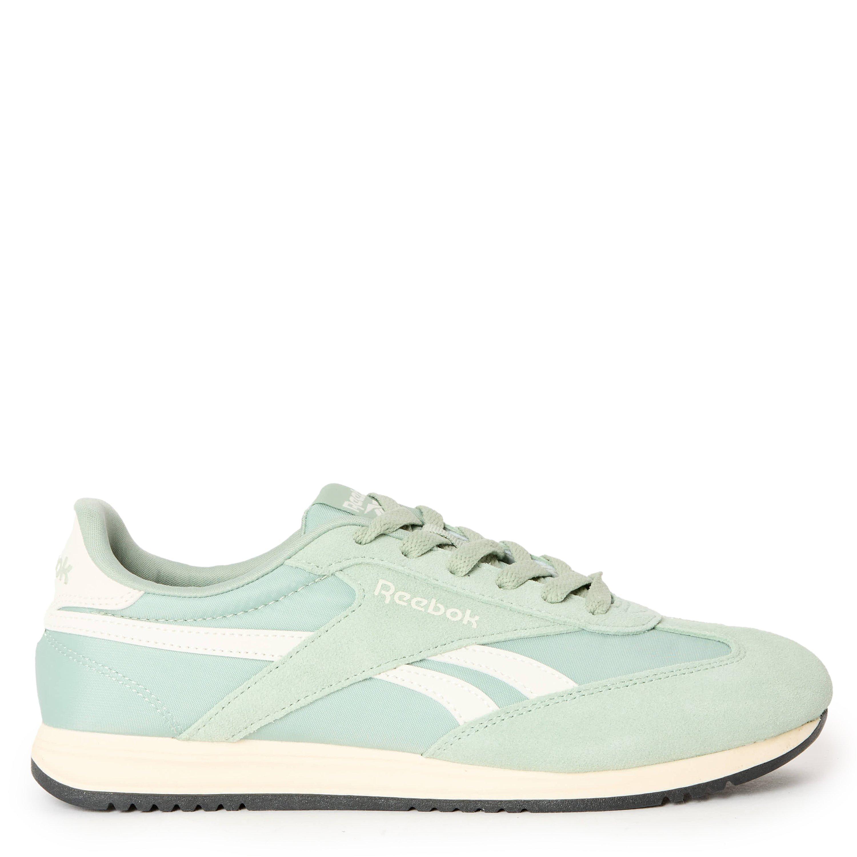 Reebok Women's World 70 Trainers - Green/Chalk - 7 (40.5)