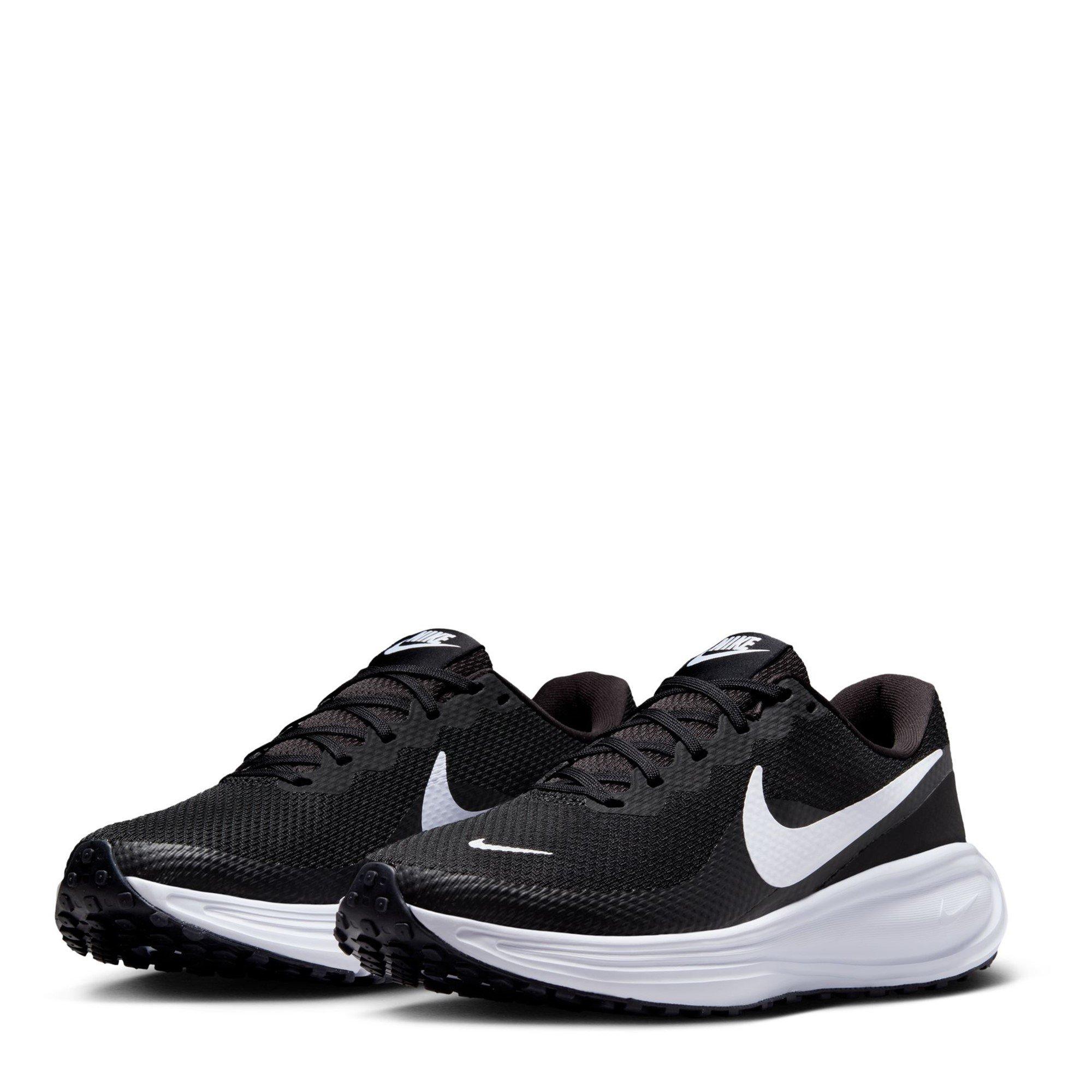 Noir/Blanc - Nike - Revolution 8 Road Running Shoes Womens - 3