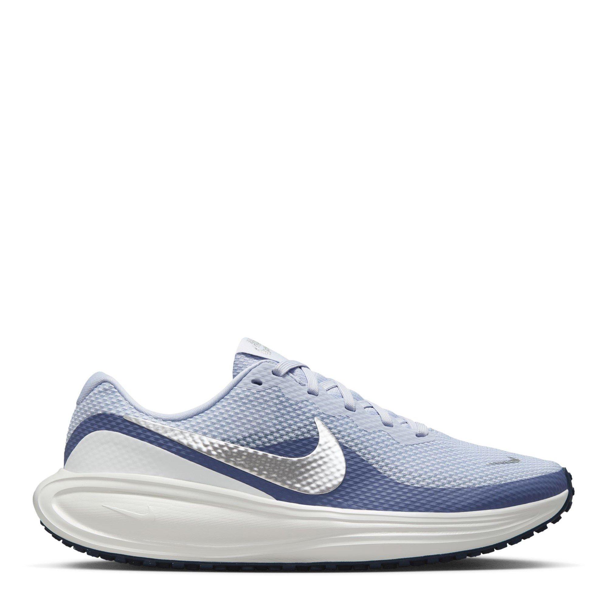 Nike Women's Revolution 8 Road Running Shoes - Ghost/Metallic - 6.5 (40.5)