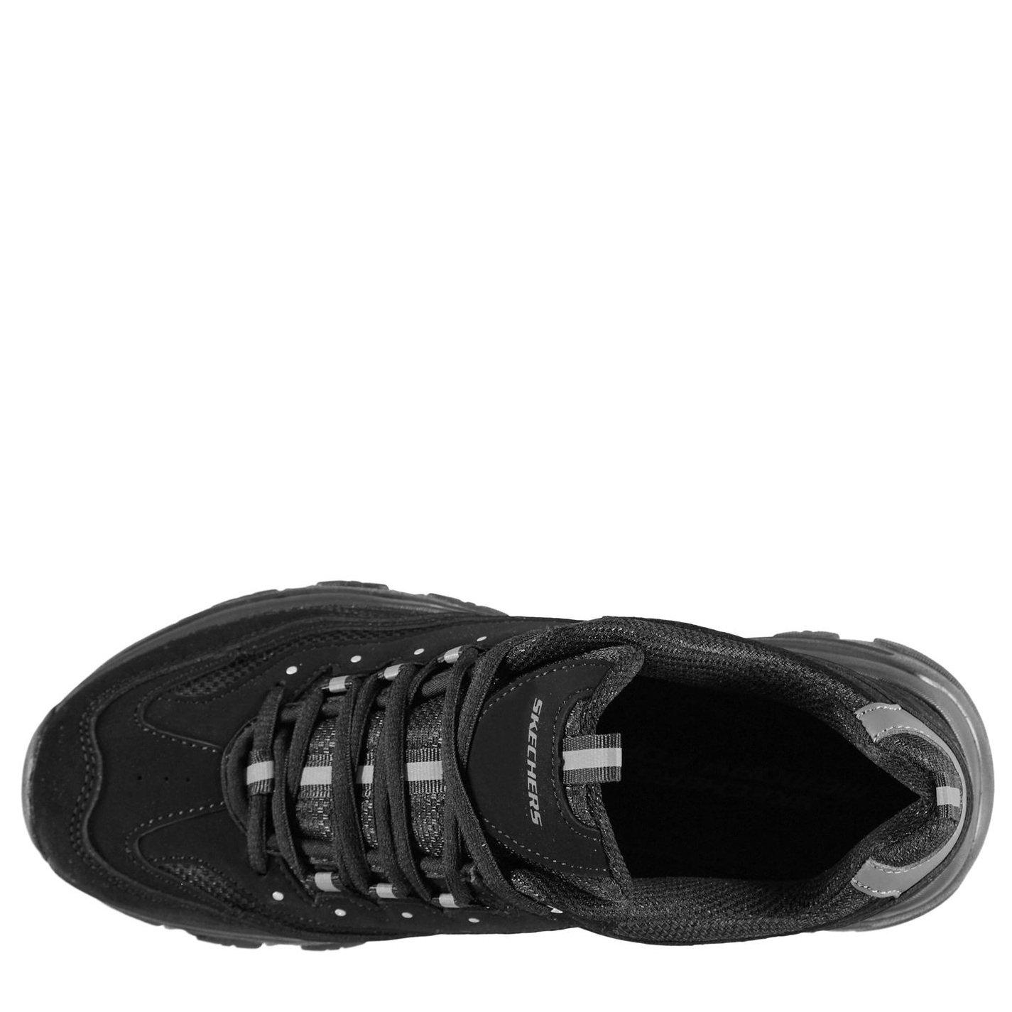 Noir - Skechers - Icon Dlite Ladies Trainers - 4