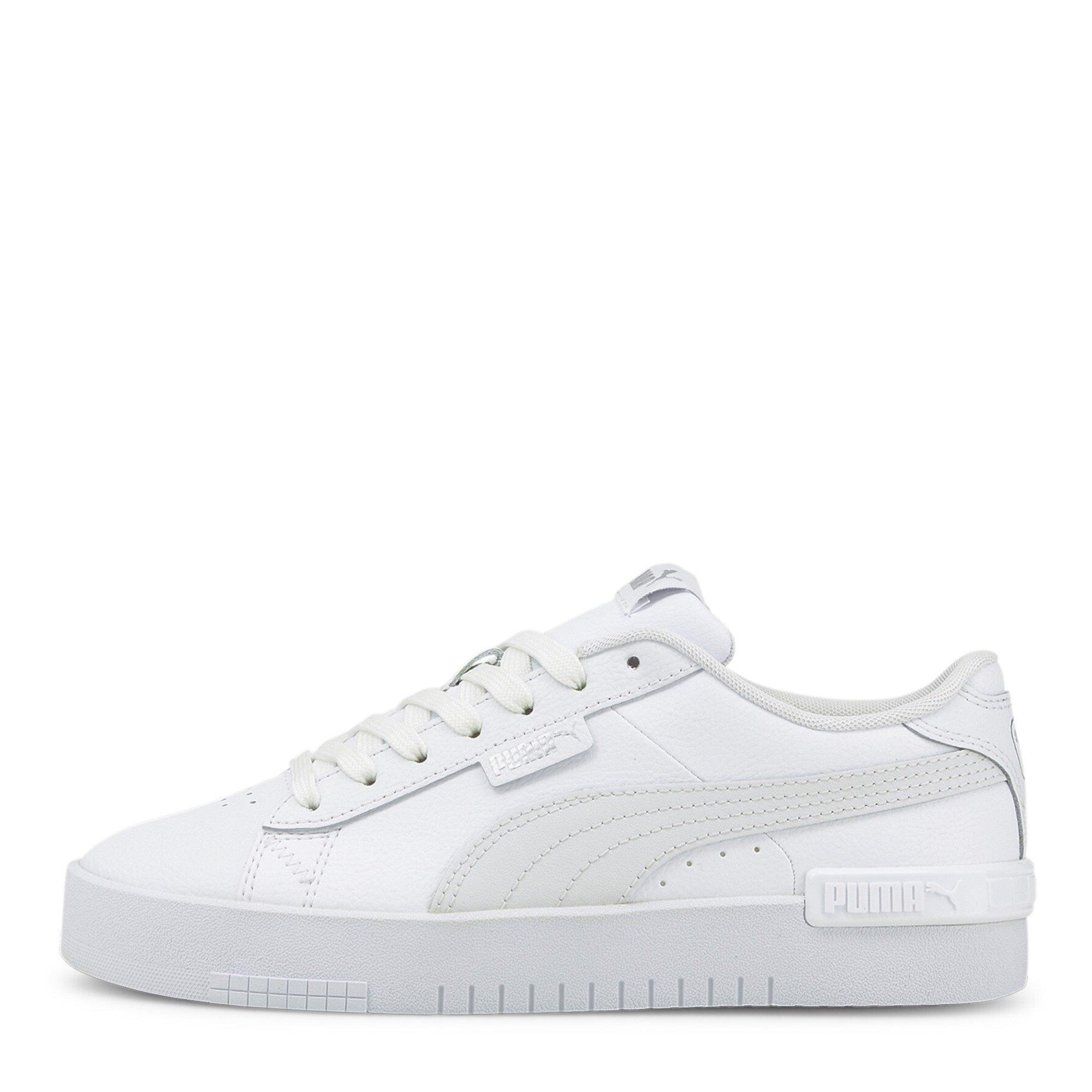 P.White/Silver - Puma - Jada Low Trainers Womens - 2