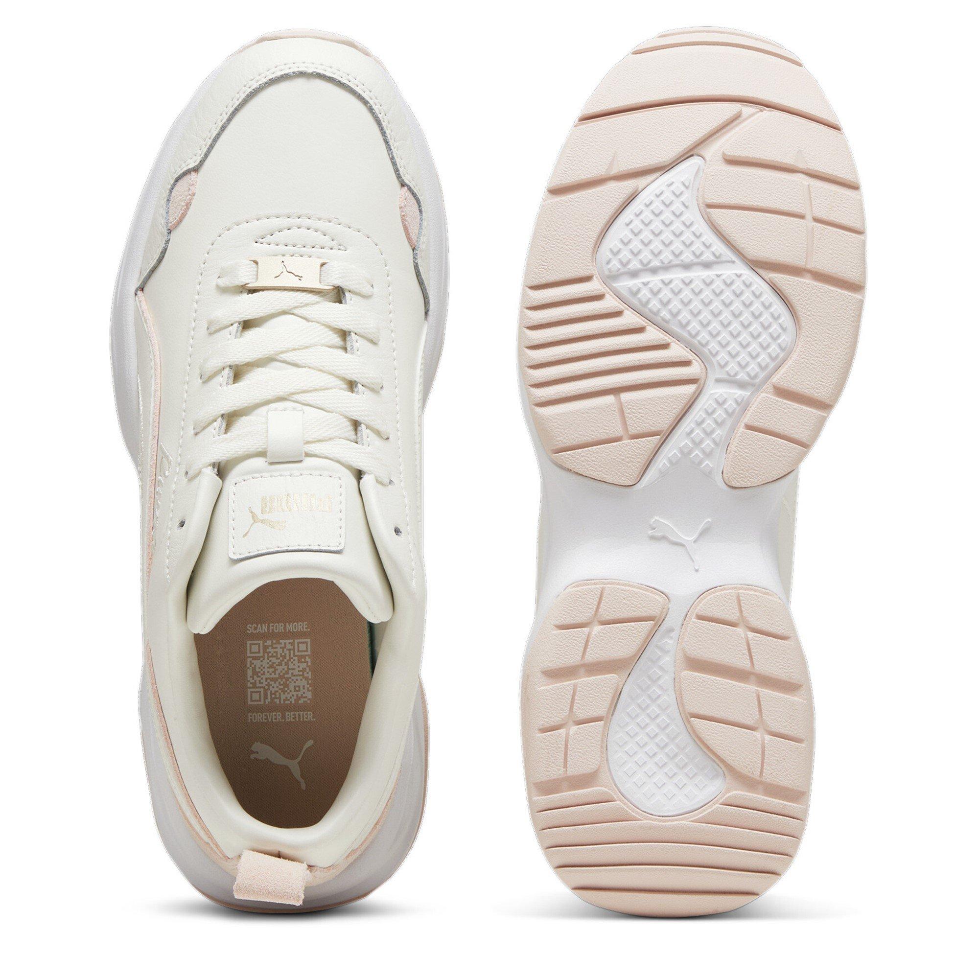 White-Pink-Wht - Puma - Cilia Mode Lux Womens Shoes - 3