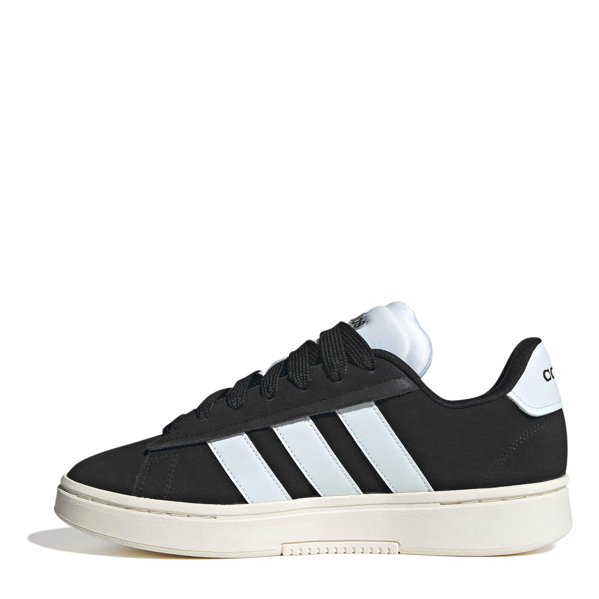 Schwarz/Weiß - adidas - Grand Court Alpha 00s Low-Top Trainers Womens - 3