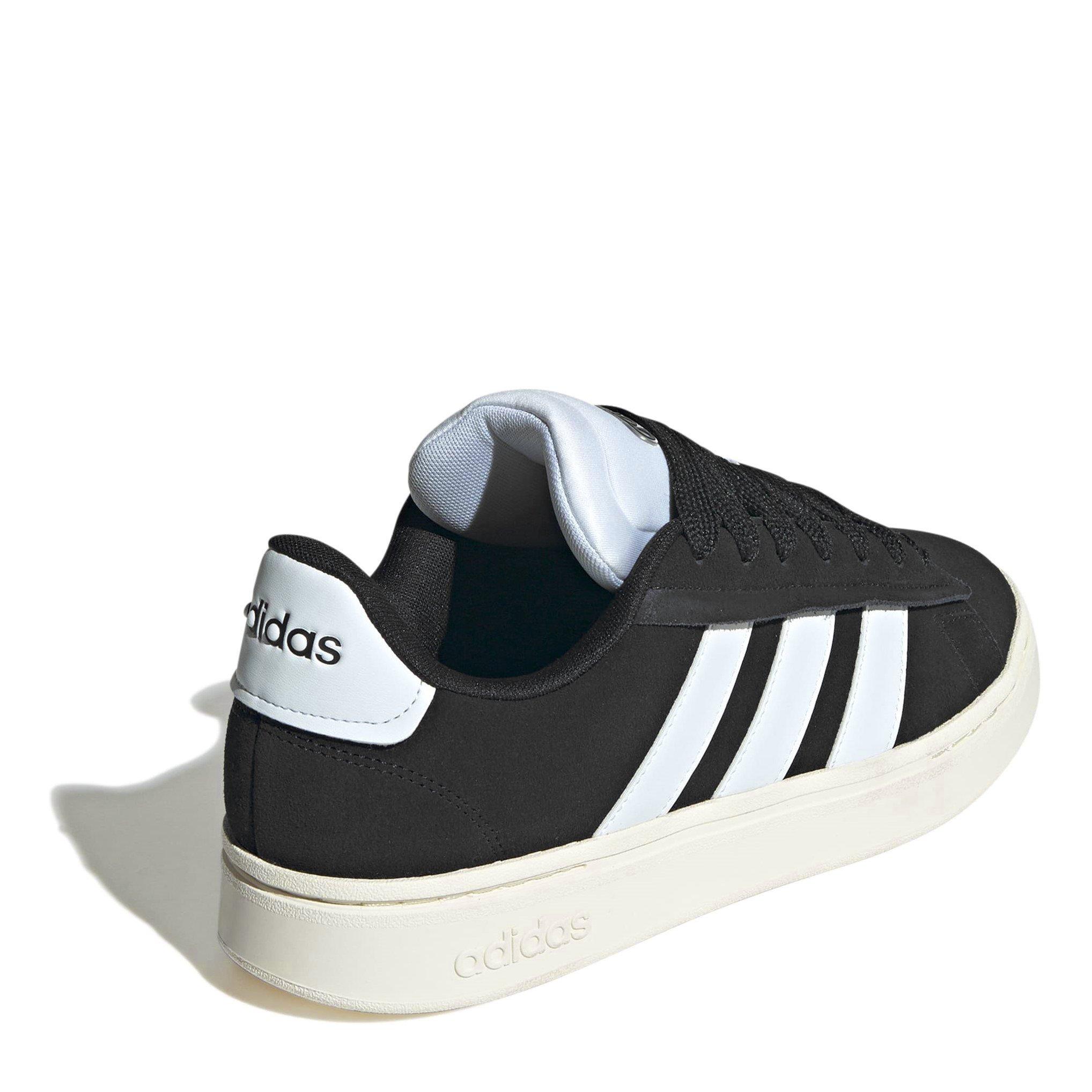 Schwarz/Weiß - adidas - Grand Court Alpha 00s Low-Top Trainers Womens - 4