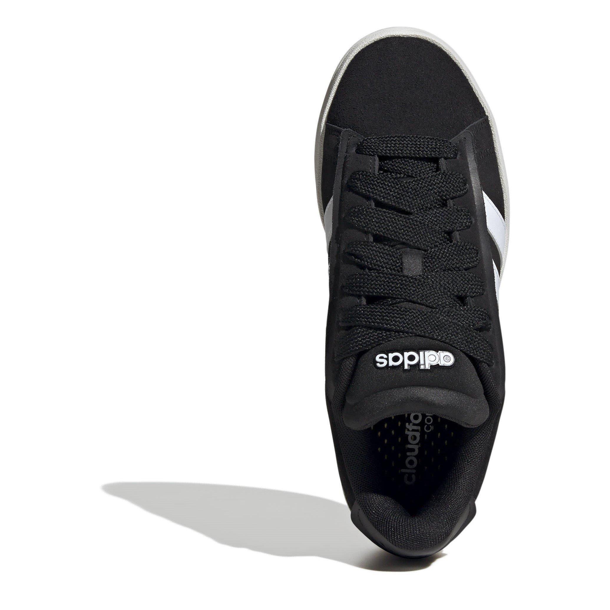 Blk/Wht/Gum - adidas - Grand Court Alpha 00s Low-Top Trainers Womens - 5