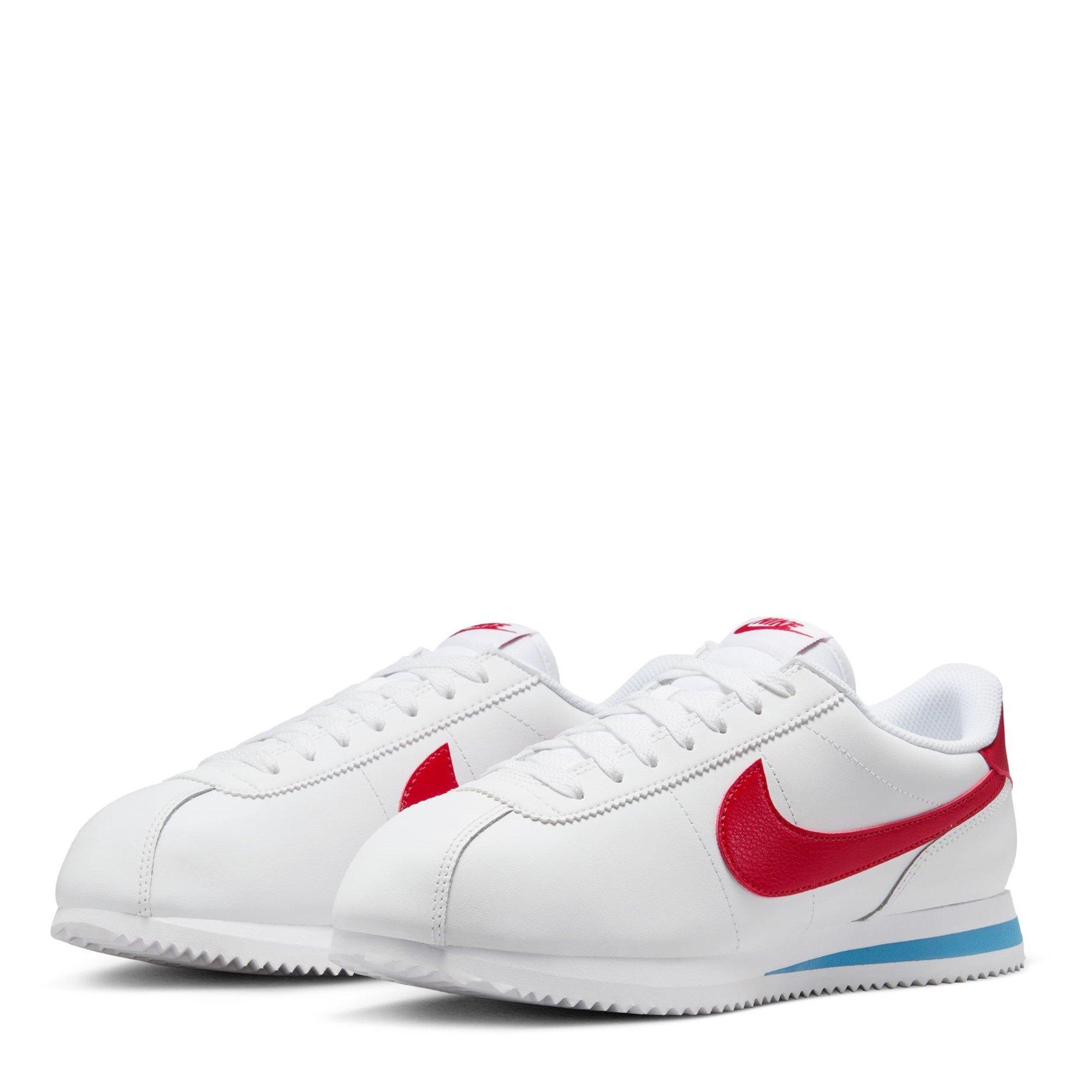 White/Red-Blue - Nike - Cortez Leather Ld61 - 3