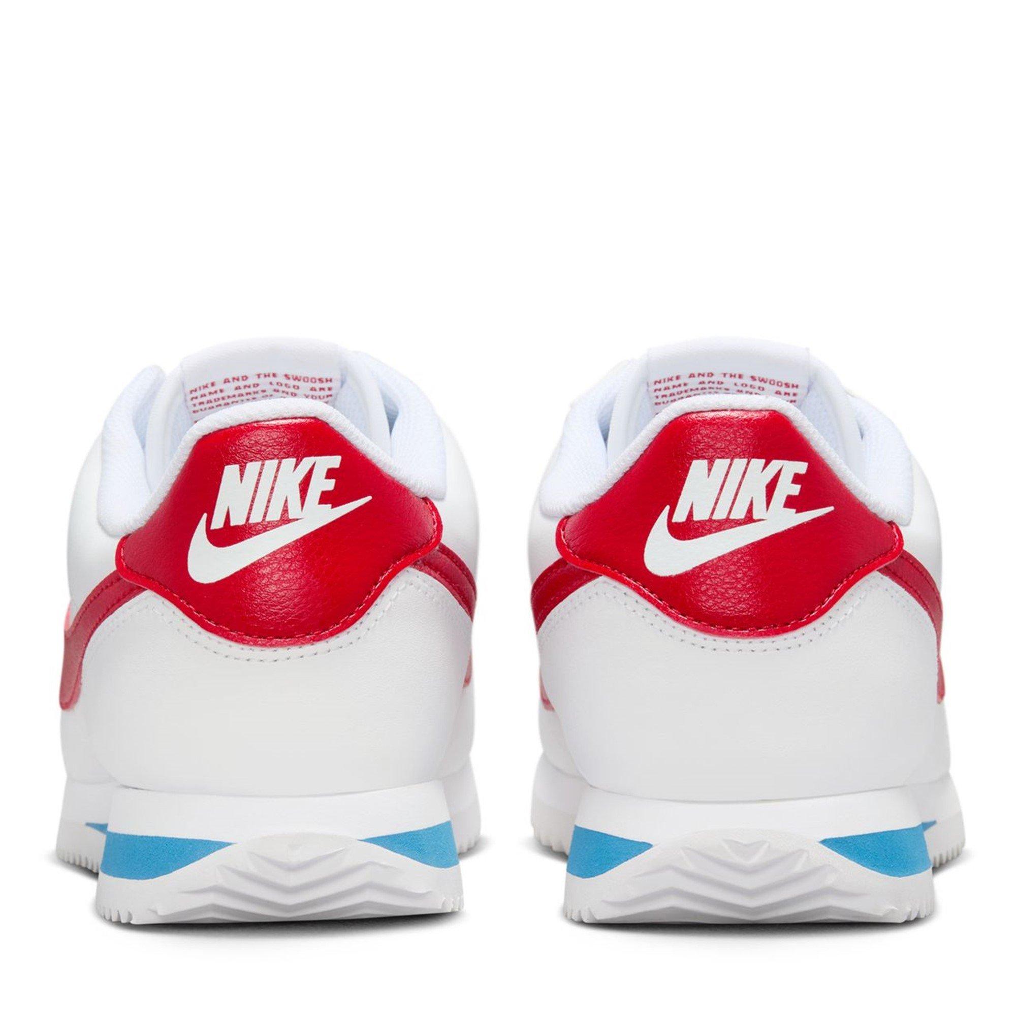 White/Red-Blue - Nike - Cortez Leather Ld61 - 4