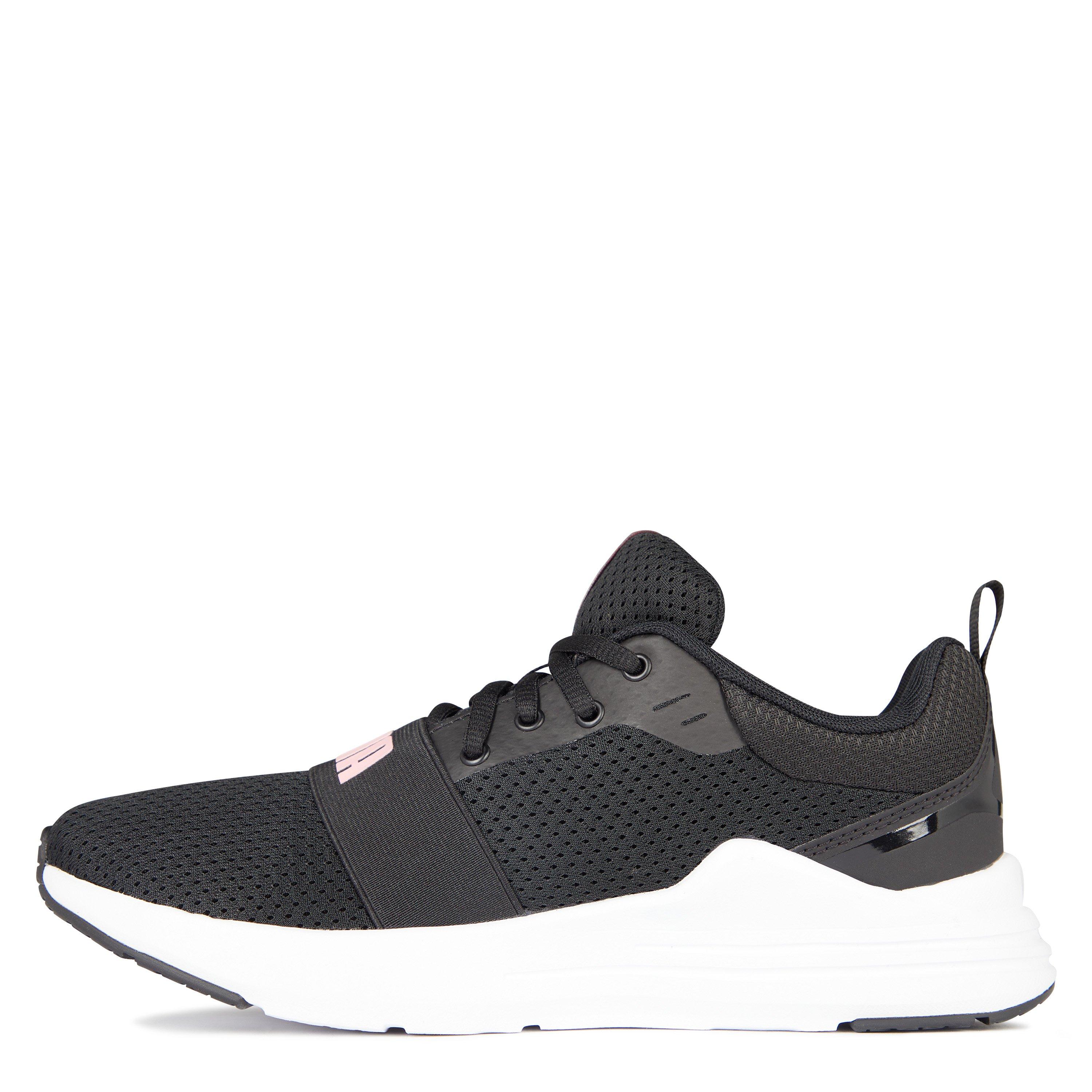 Black/Peony - Puma - Wired Run Womens Trainers - 2