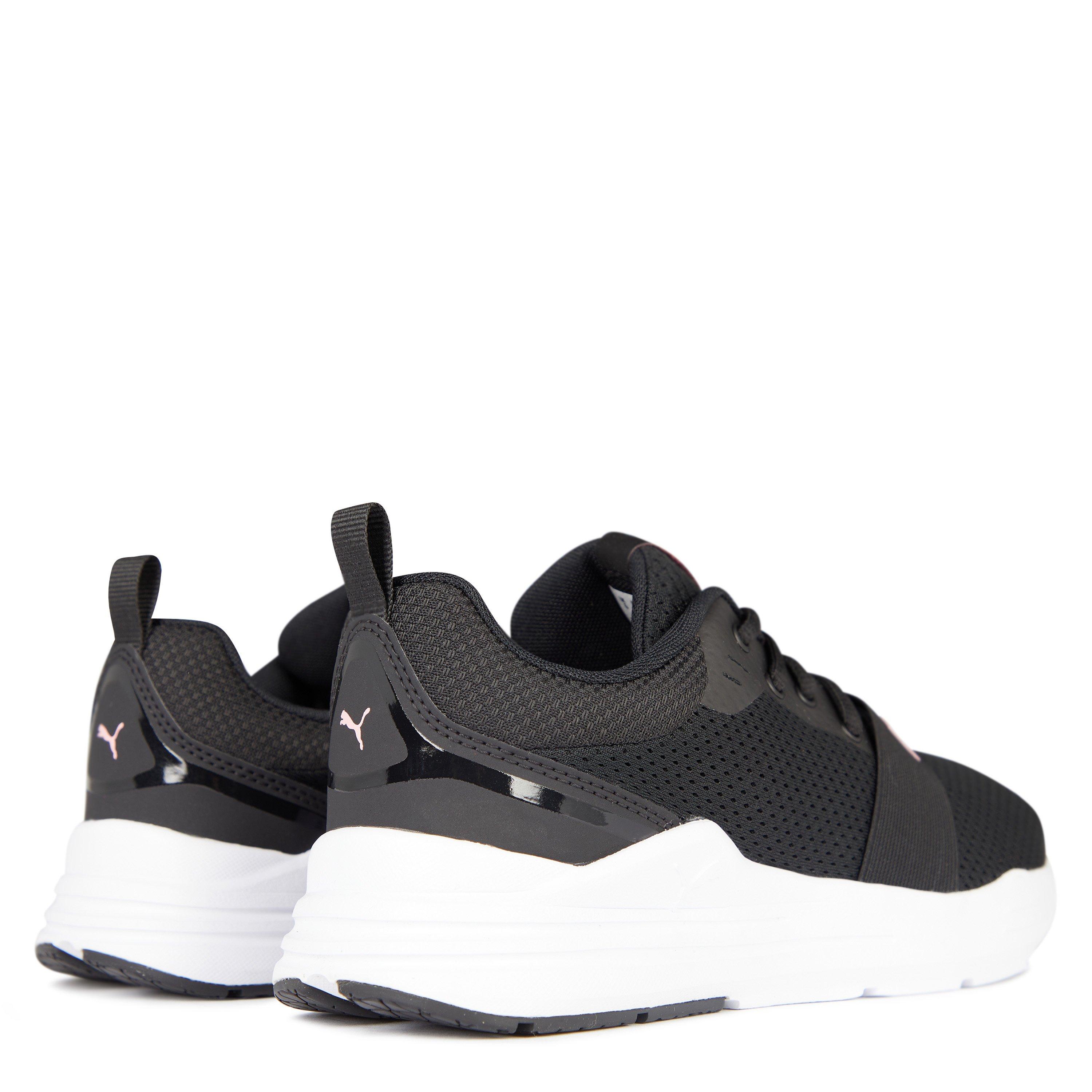 Black/Peony - Puma - Wired Run Womens Trainers - 4