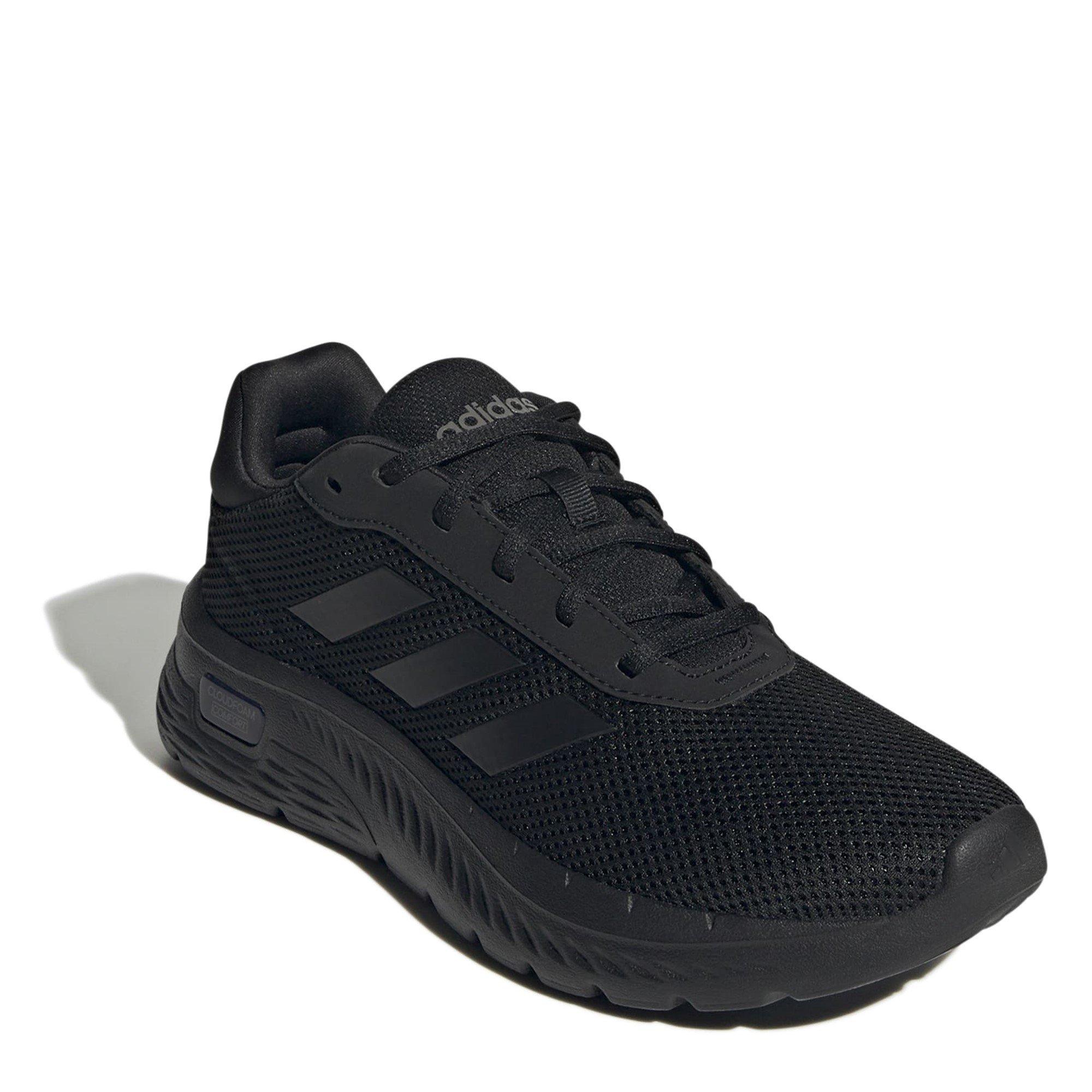 Black/Blk/Iron - adidas - Cloudfoam Comfy Womens Shoes - 3