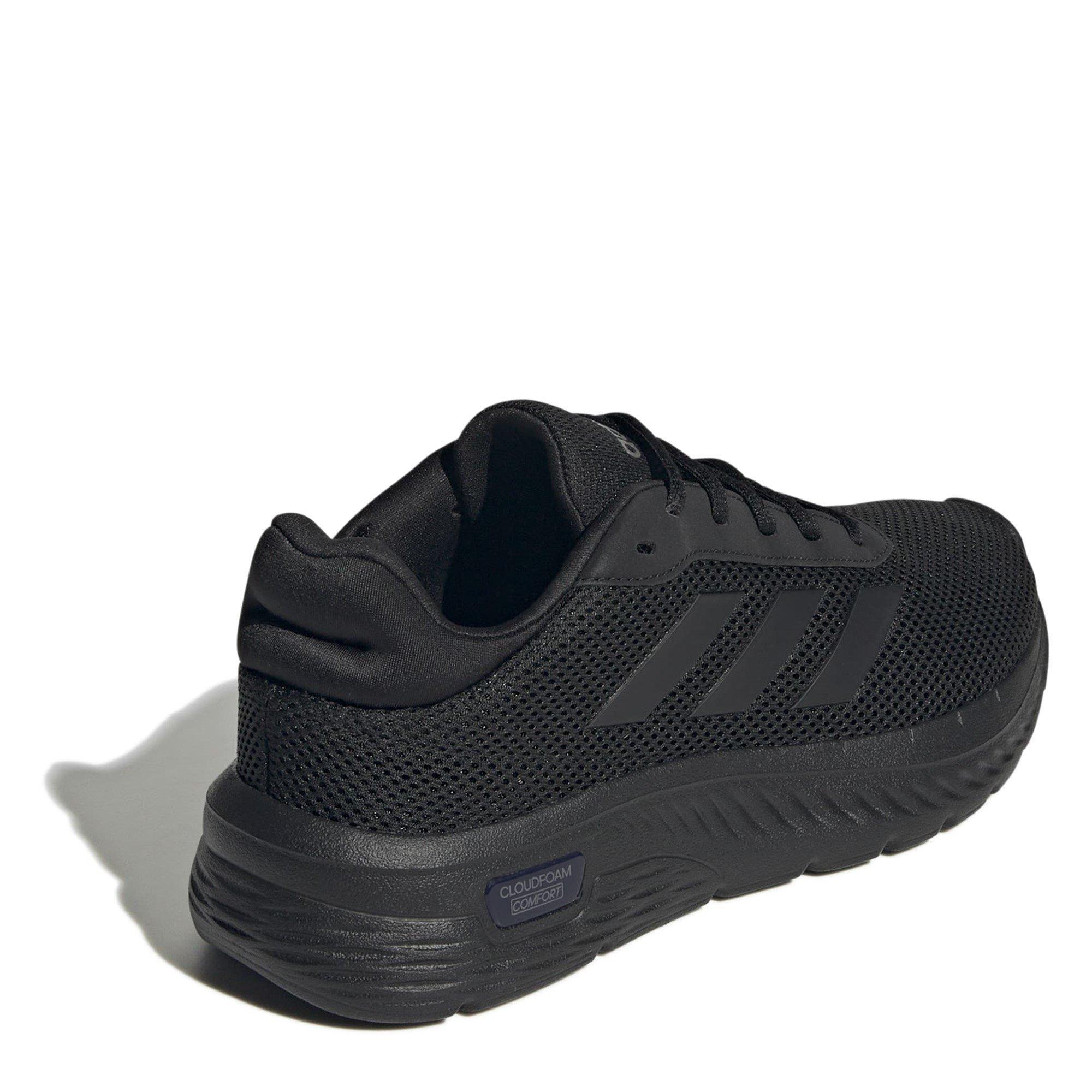 Black/Blk/Iron - adidas - Cloudfoam Comfy Womens Shoes - 4