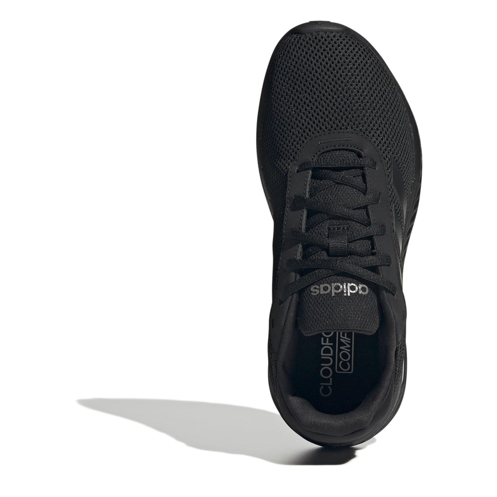 Black/Blk/Iron - adidas - Cloudfoam Comfy Womens Shoes - 5
