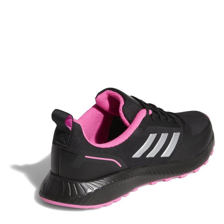 Noir/Argent - adidas - Runfalcon 2 Womens Trail Running Shoes - 4
