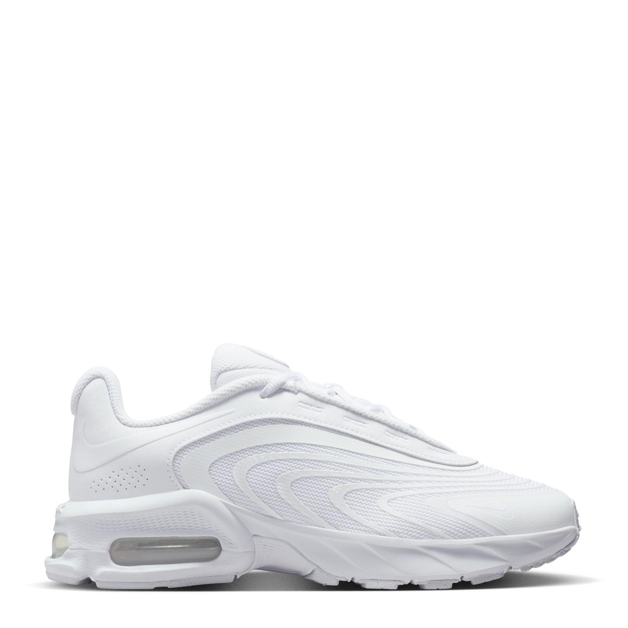 Nike Women's Air Max Fire Sneakers - Triple White - 5.5 (39)