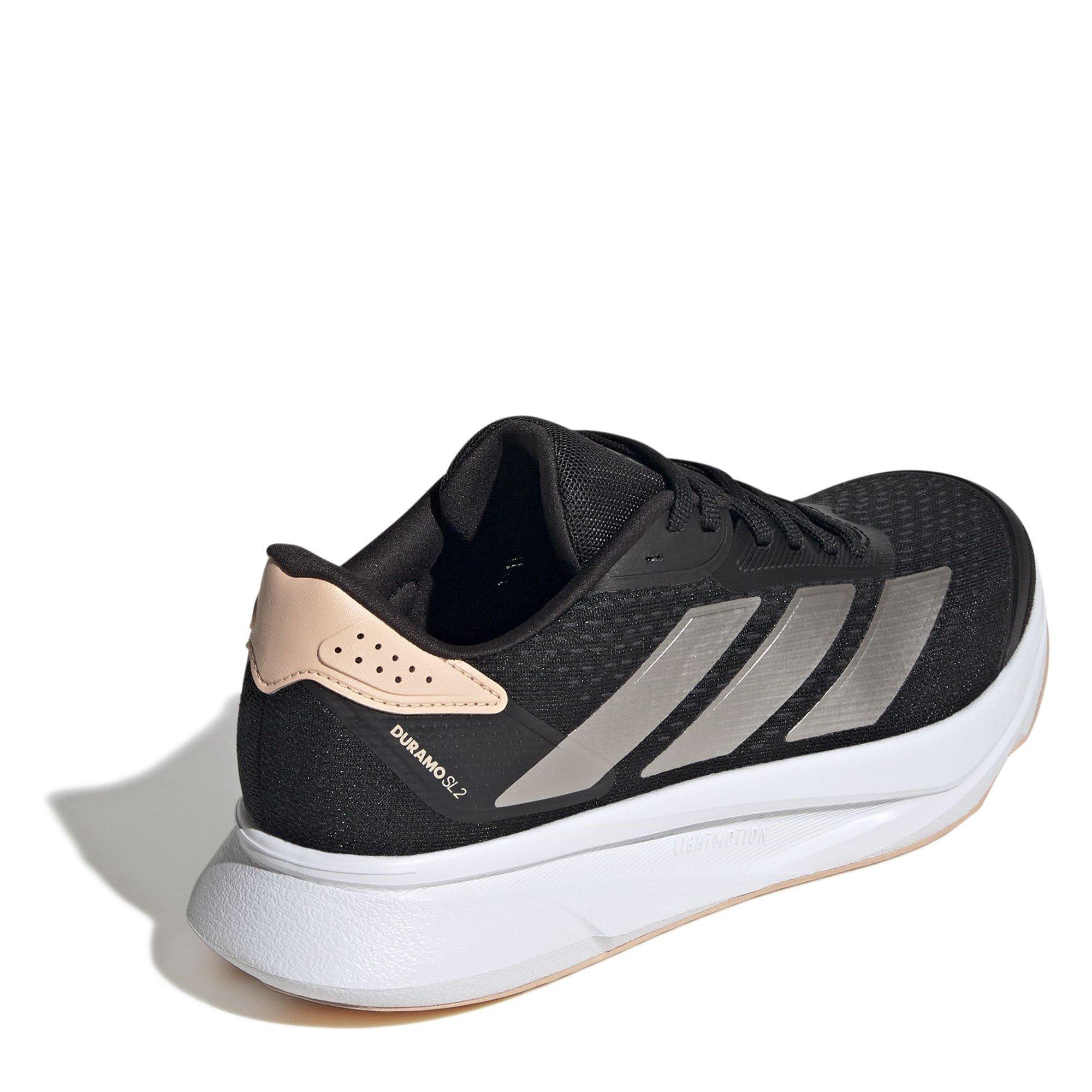 Blk/Champ/Coral - adidas - Duramo SL2 Womens Running Shoes - 4