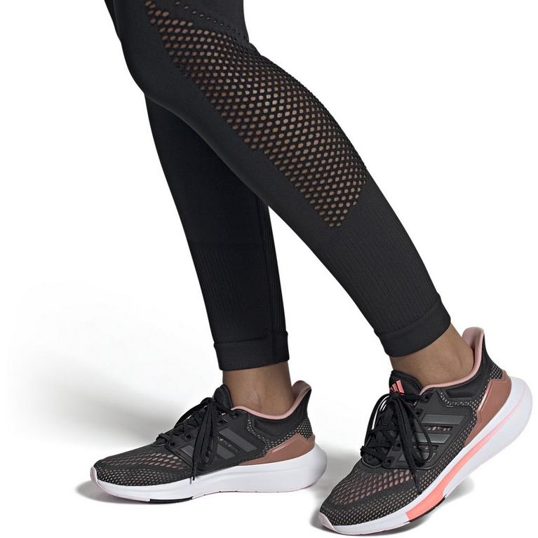 Noir/Mauve - adidas - EQ21 Run Shoes Womens - 11