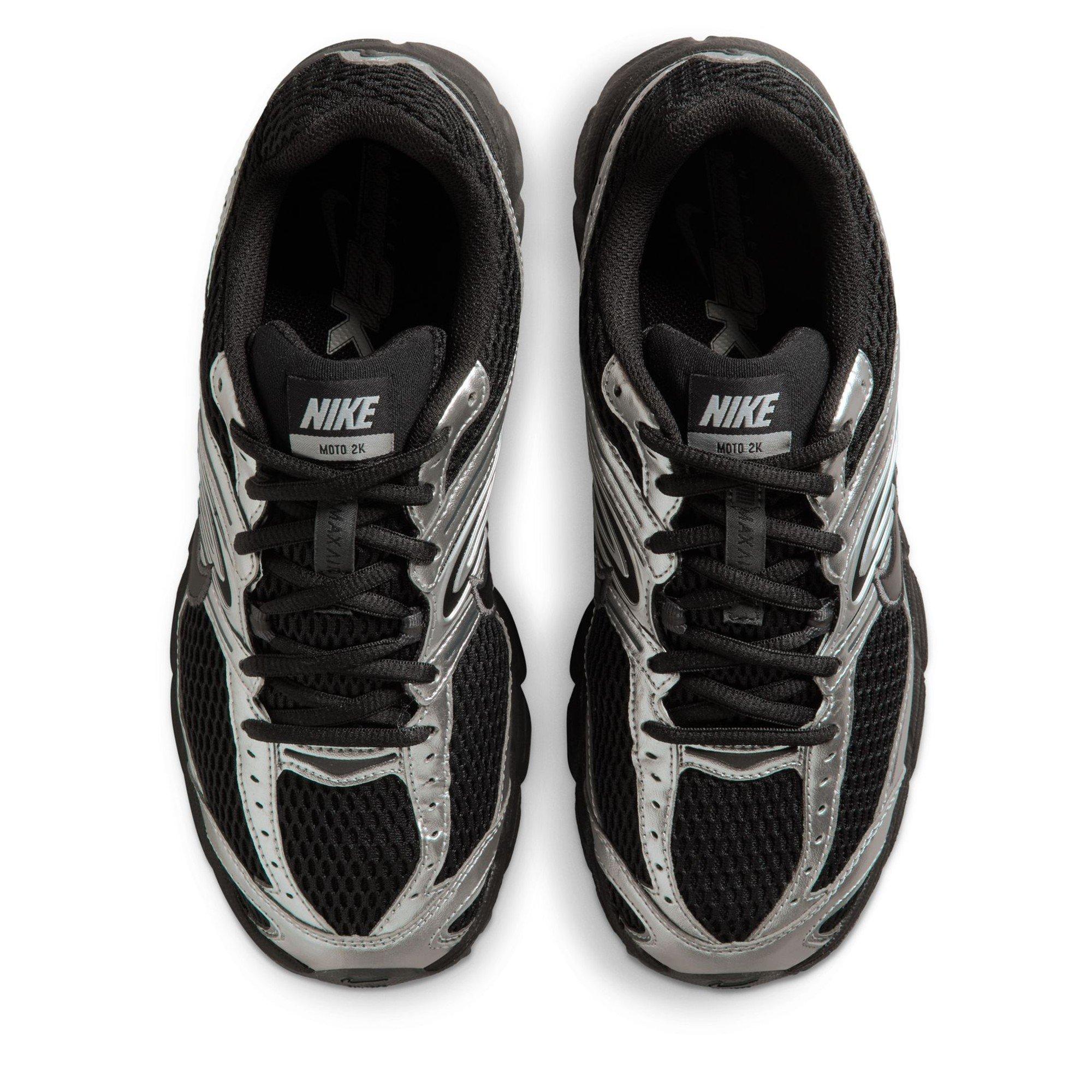 Blk/Sil/Anthra - Nike - Air Max Moto 2K Womens Shoes - 6