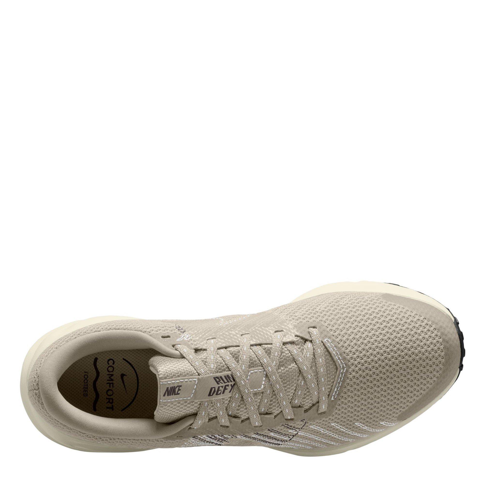 Orewood/Stone - Nike - Run Defy Womens Running Shoes - 9