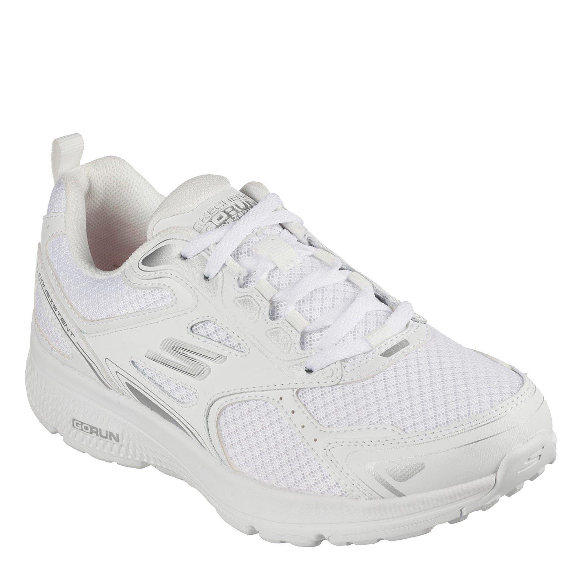 Weiß/Silber - Skechers - Consistent Runners Ladies - 3