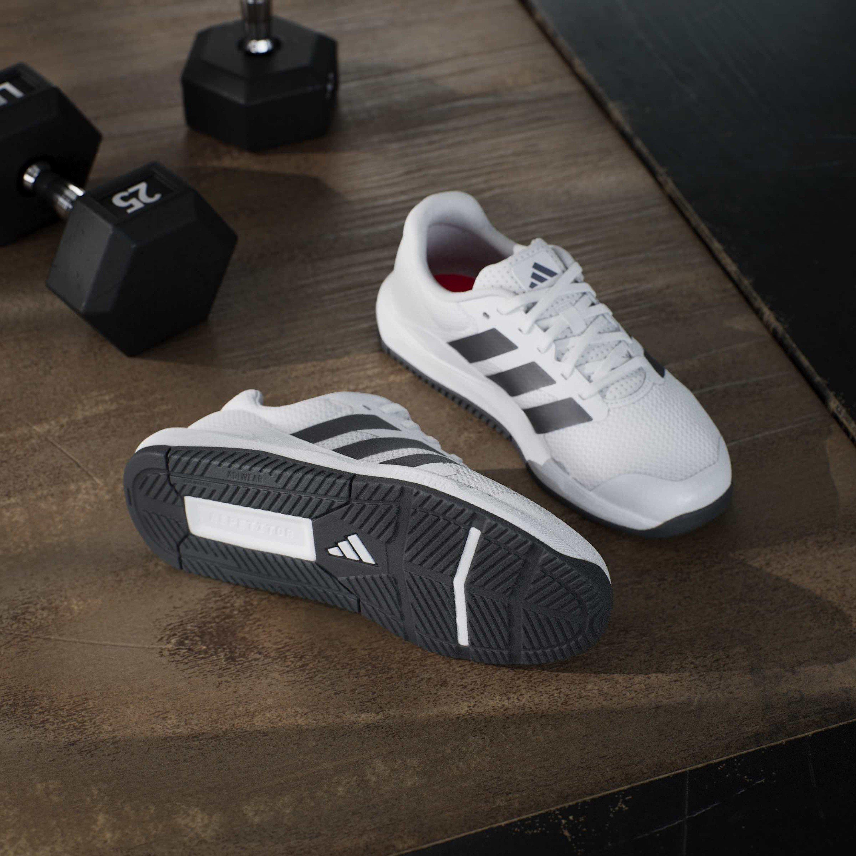 Wte/Black/Red - adidas - Dropset Base Training Shoe Womens - 11