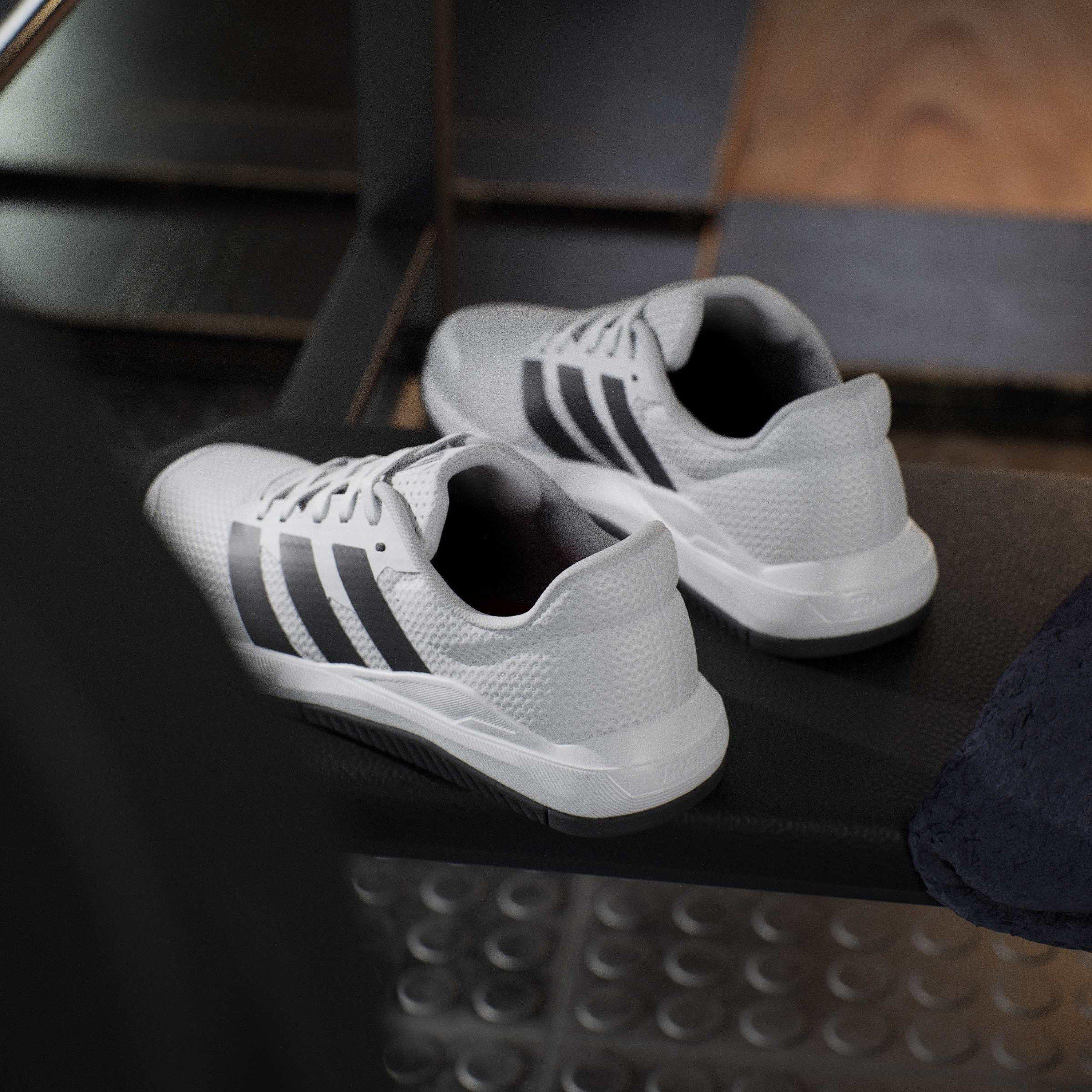 Wte/Black/Red - adidas - Dropset Base Training Shoe Womens - 13