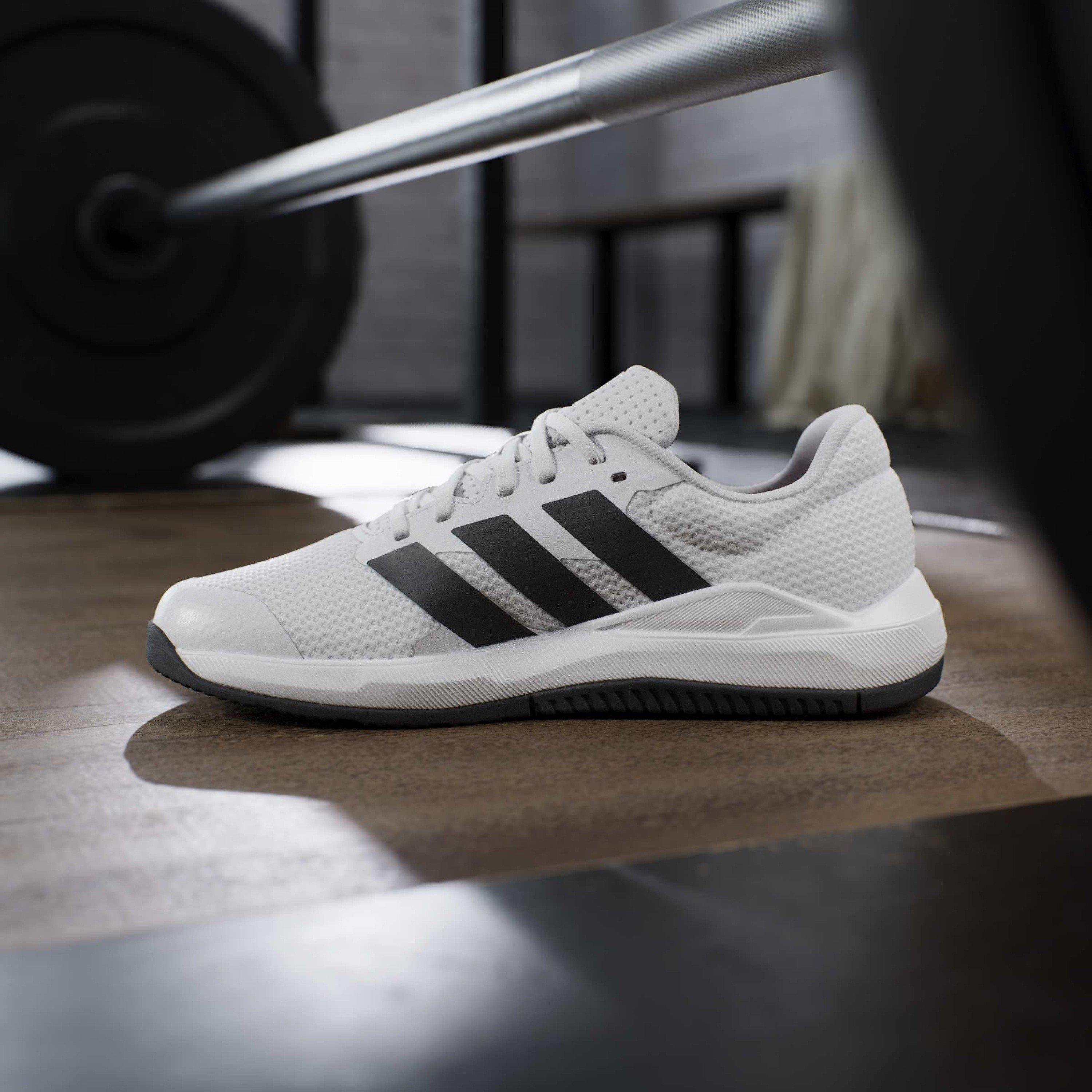 Wte/Black/Red - adidas - Dropset Base Training Shoe Womens - 14