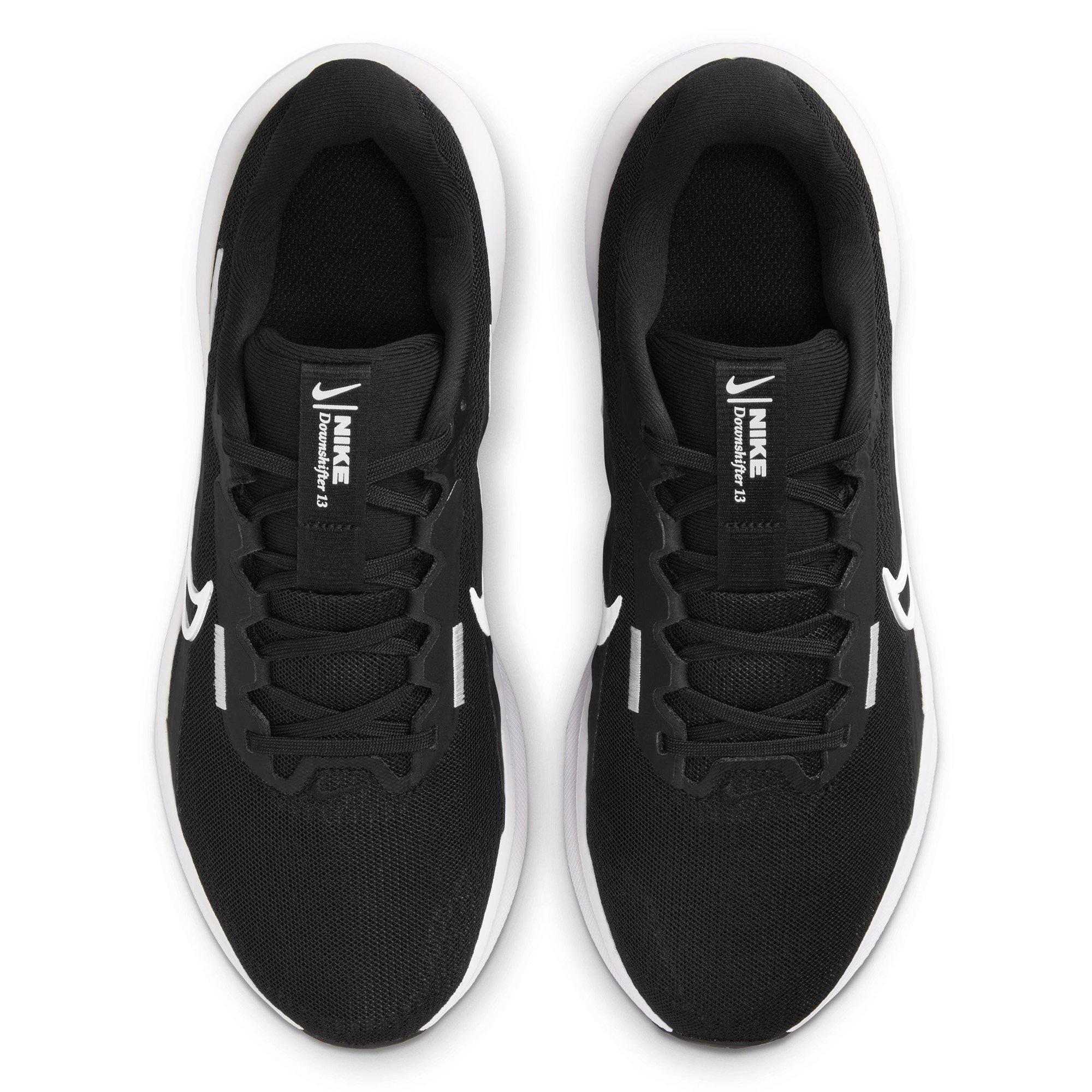 Blk/Wht/D.Grey - Nike - Downshifter 13 Womens Running Shoes - 4