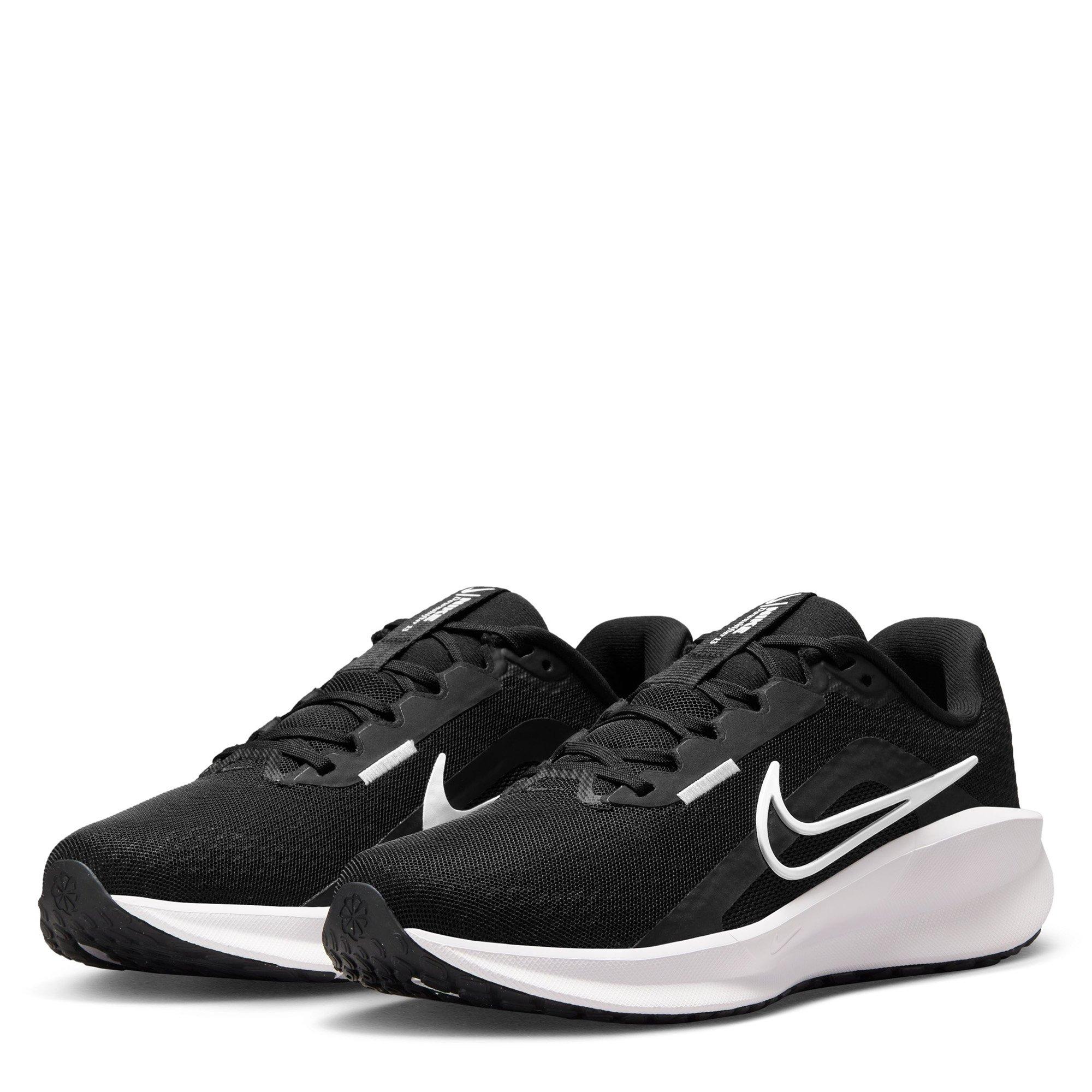 Blk/Wht/D.Grey - Nike - Downshifter 13 Womens Running Shoes - 5