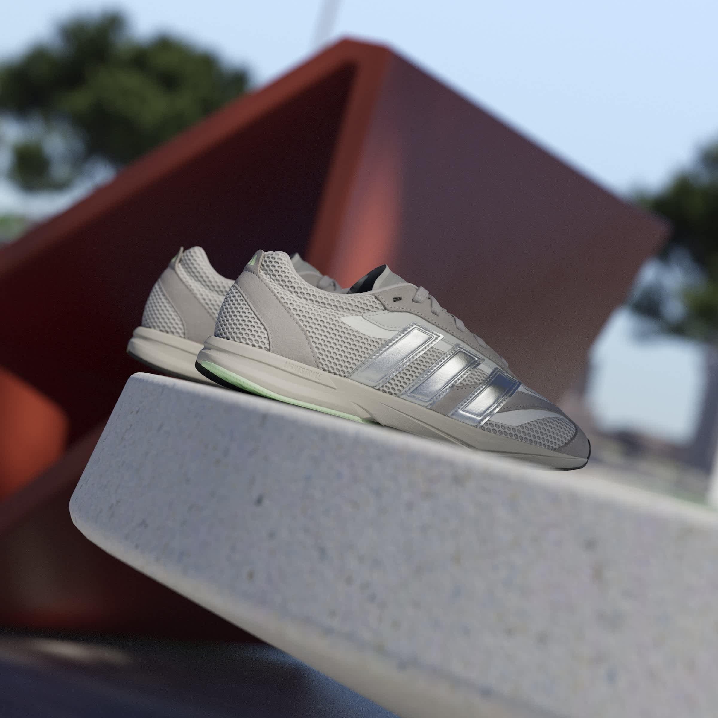 Wht/Silv - adidas - Lightblaze LP Shoes Womens - 13