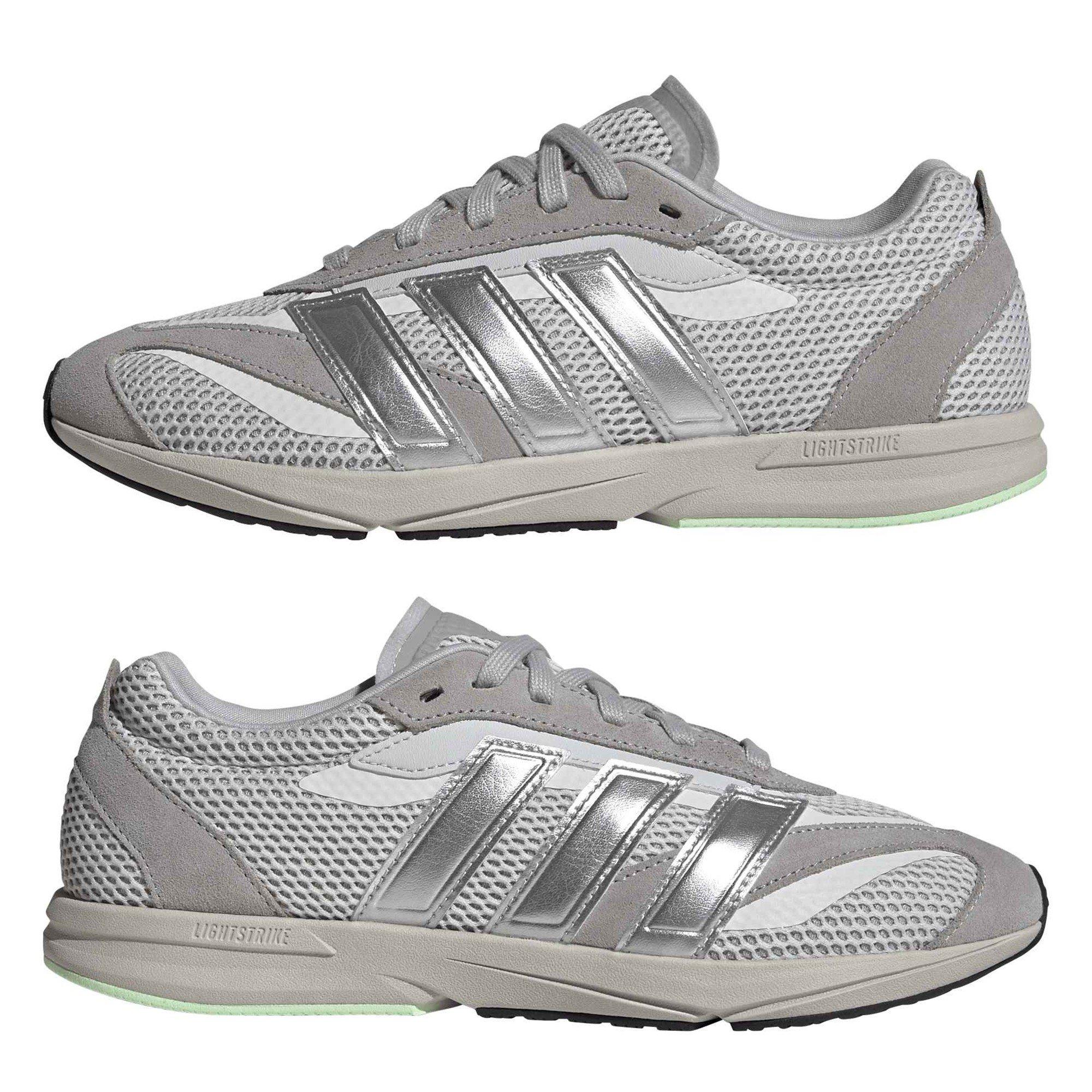 Wht/Silv - adidas - Lightblaze LP Shoes Womens - 9