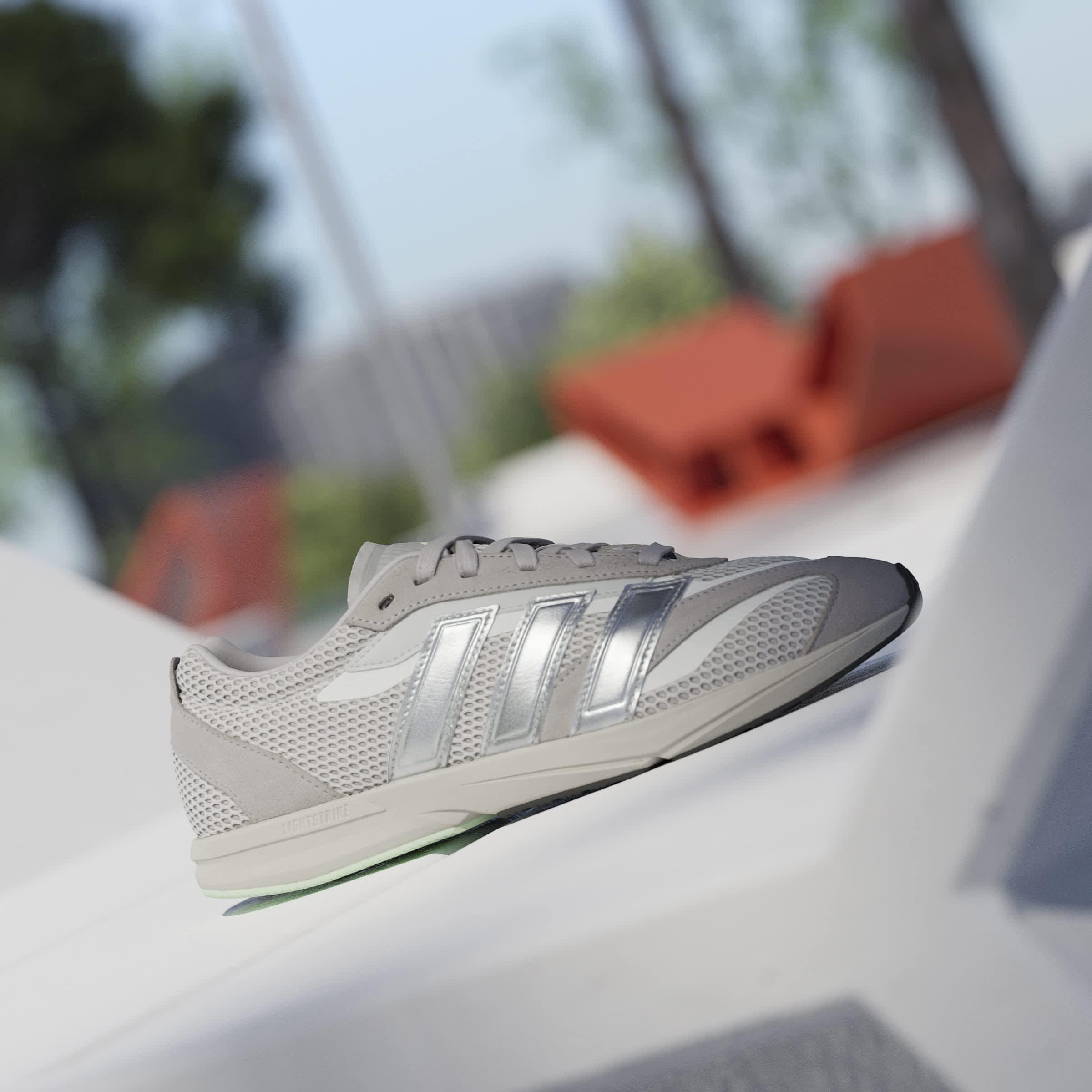 Wht/Silv - adidas - Lightblaze LP Shoes Womens - 10