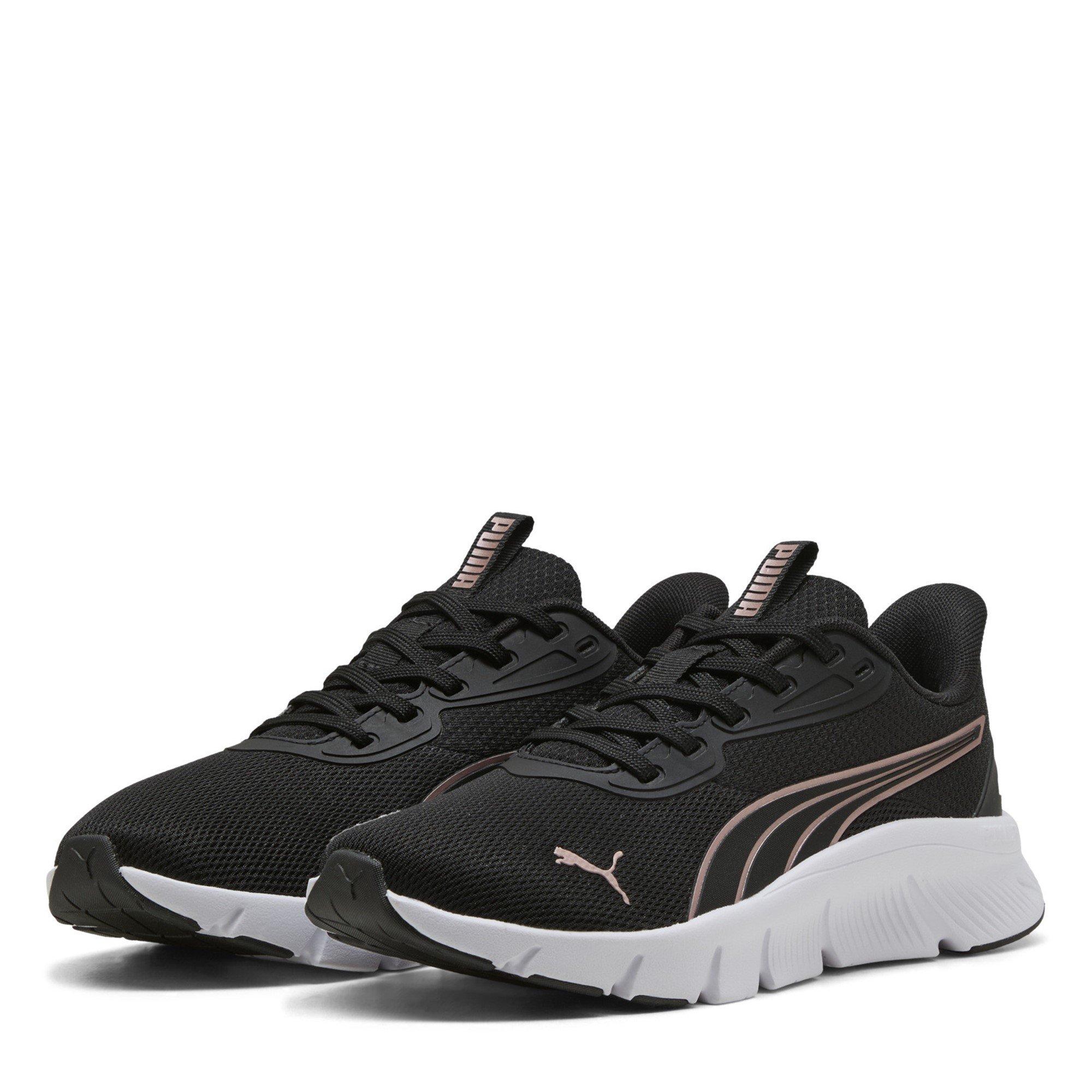 Blk/Wht/R.Gold - Puma - FlexFocus Lite Womens Running Shoes - 1