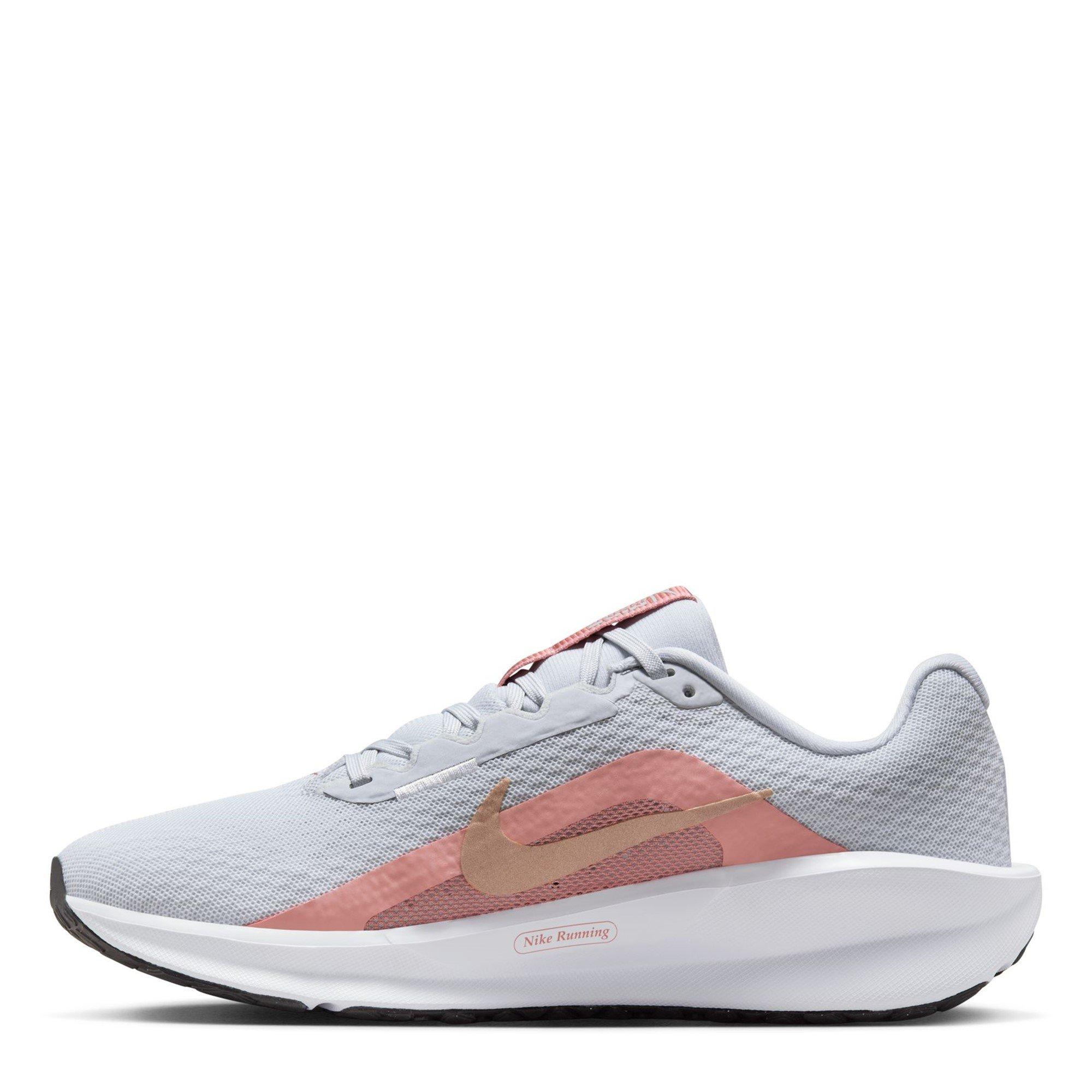 White/Red-Black - Nike - Downshifter 13 Womens Running Shoes - 2