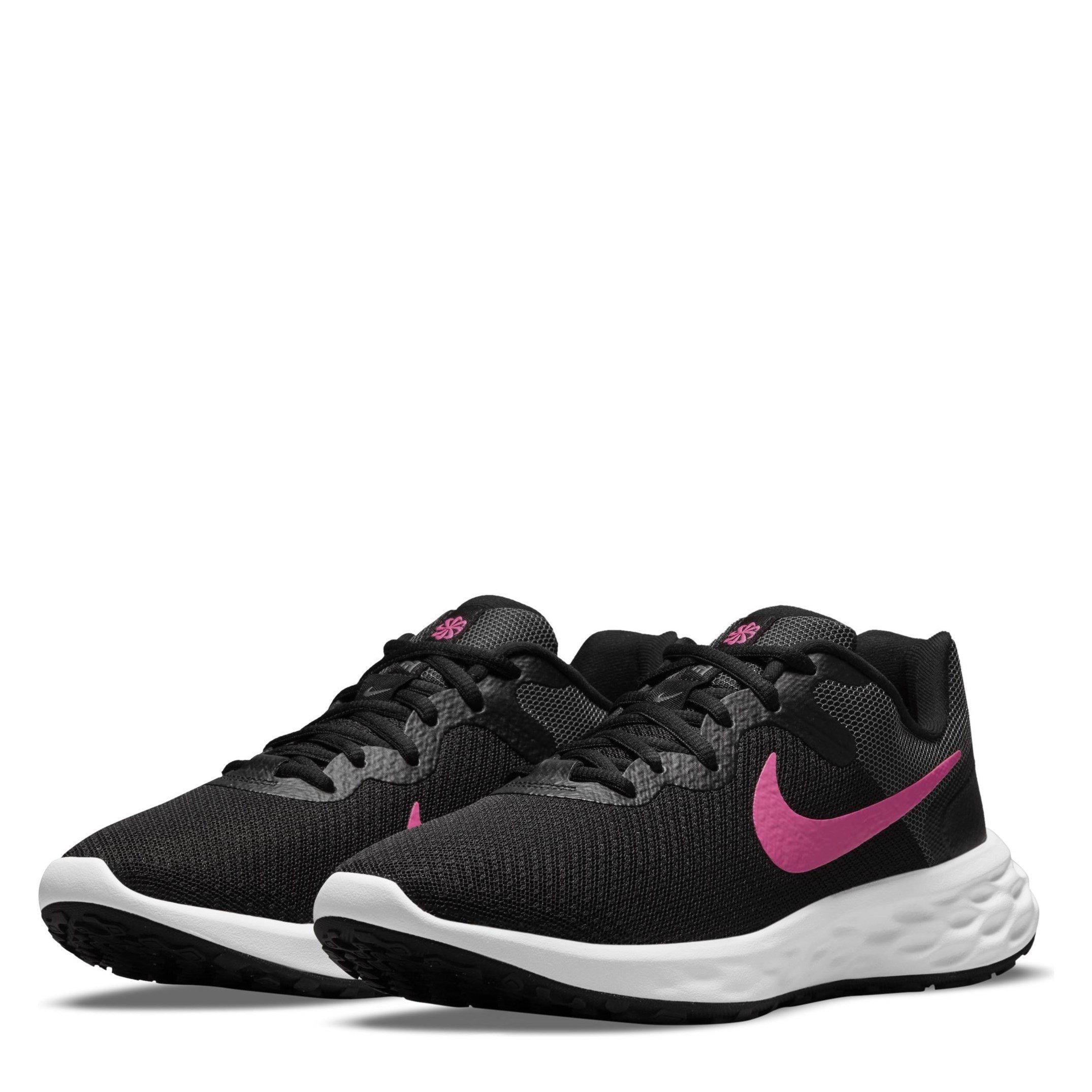 Zwart/Roze - Nike - Revolution 6 Women's Running Shoes - 3