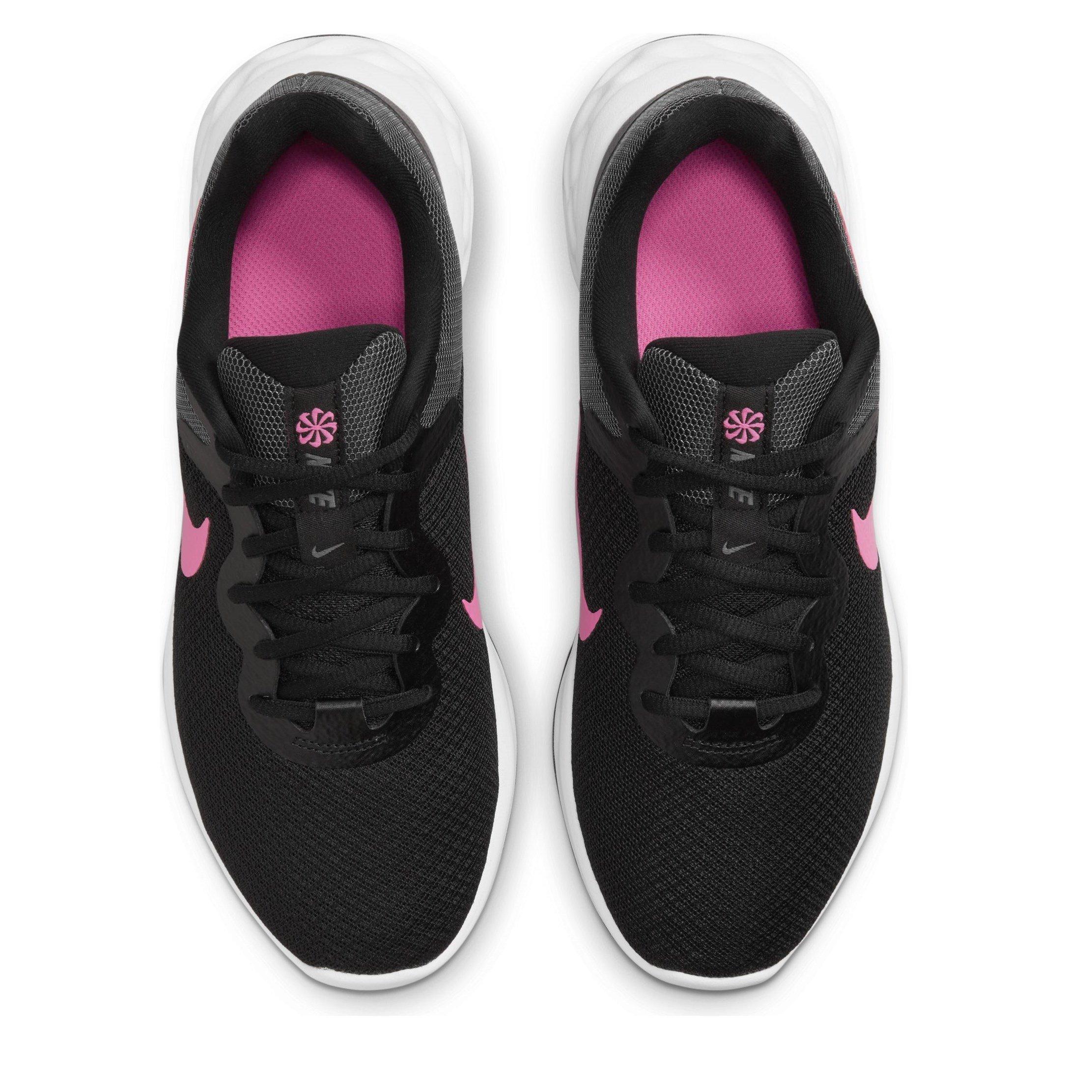 Zwart/Roze - Nike - Revolution 6 Women's Running Shoes - 5