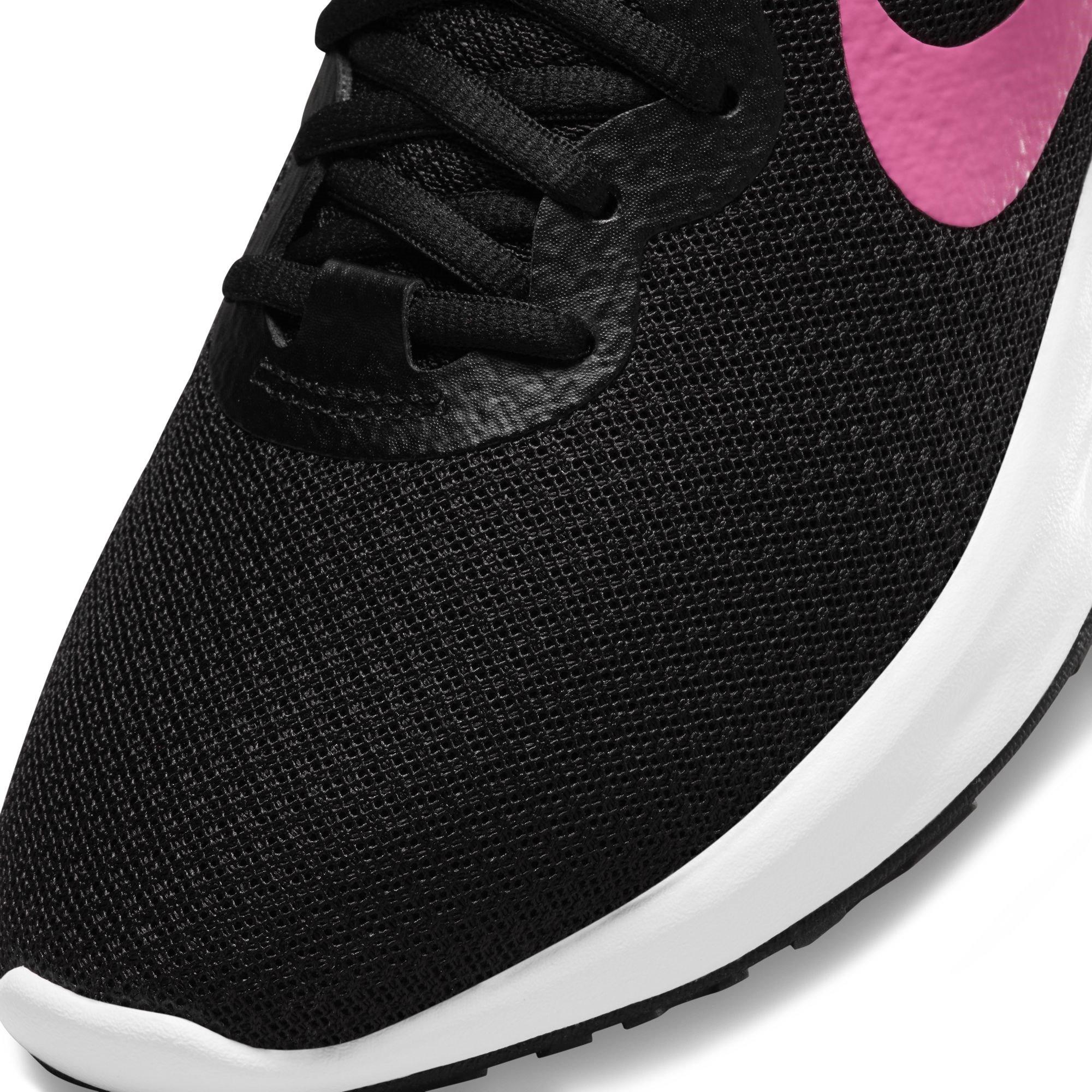Zwart/Roze - Nike - Revolution 6 Women's Running Shoes - 7
