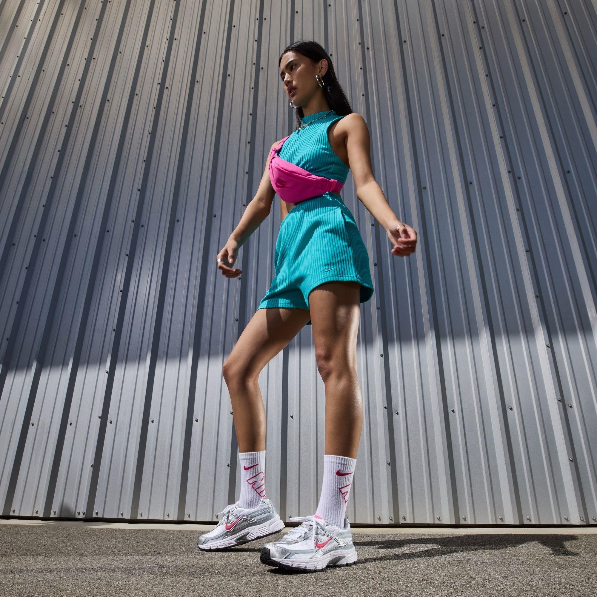 Wht/Cherry-Silv - Nike - Nike Initiator Womens Shoes - 10