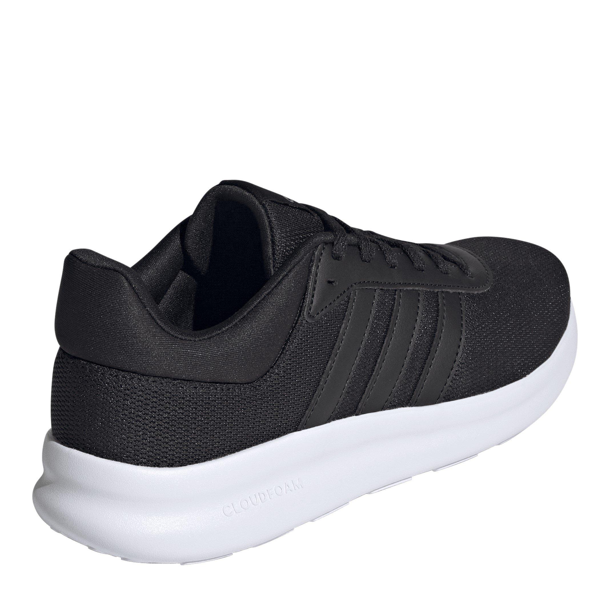 Core Black/Iron - adidas - Lite Racer 4.0 Womens Shoes - 4
