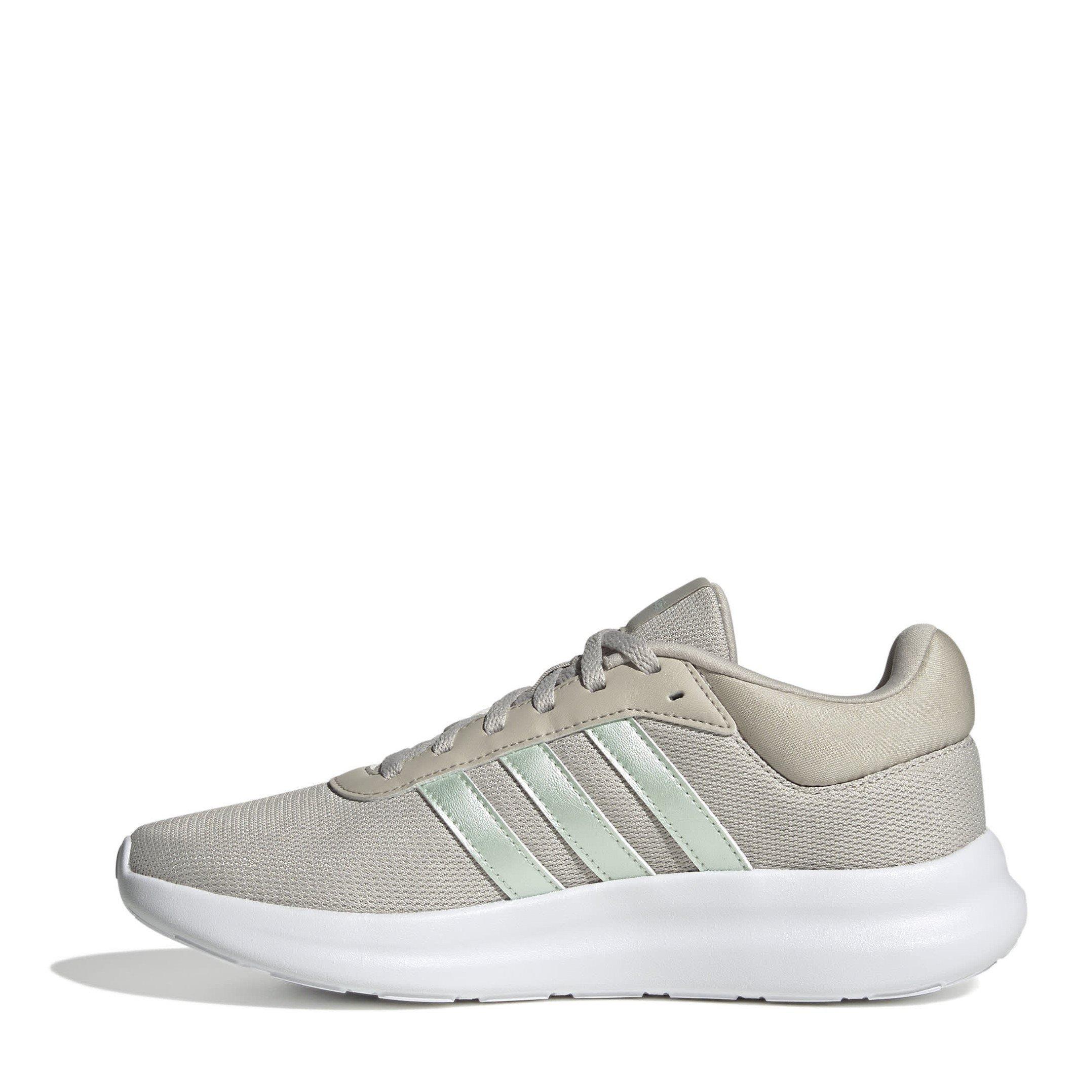 Beige/Grn/Grey - adidas - Lite Racer 4.0 Running Trainers Womens - 2