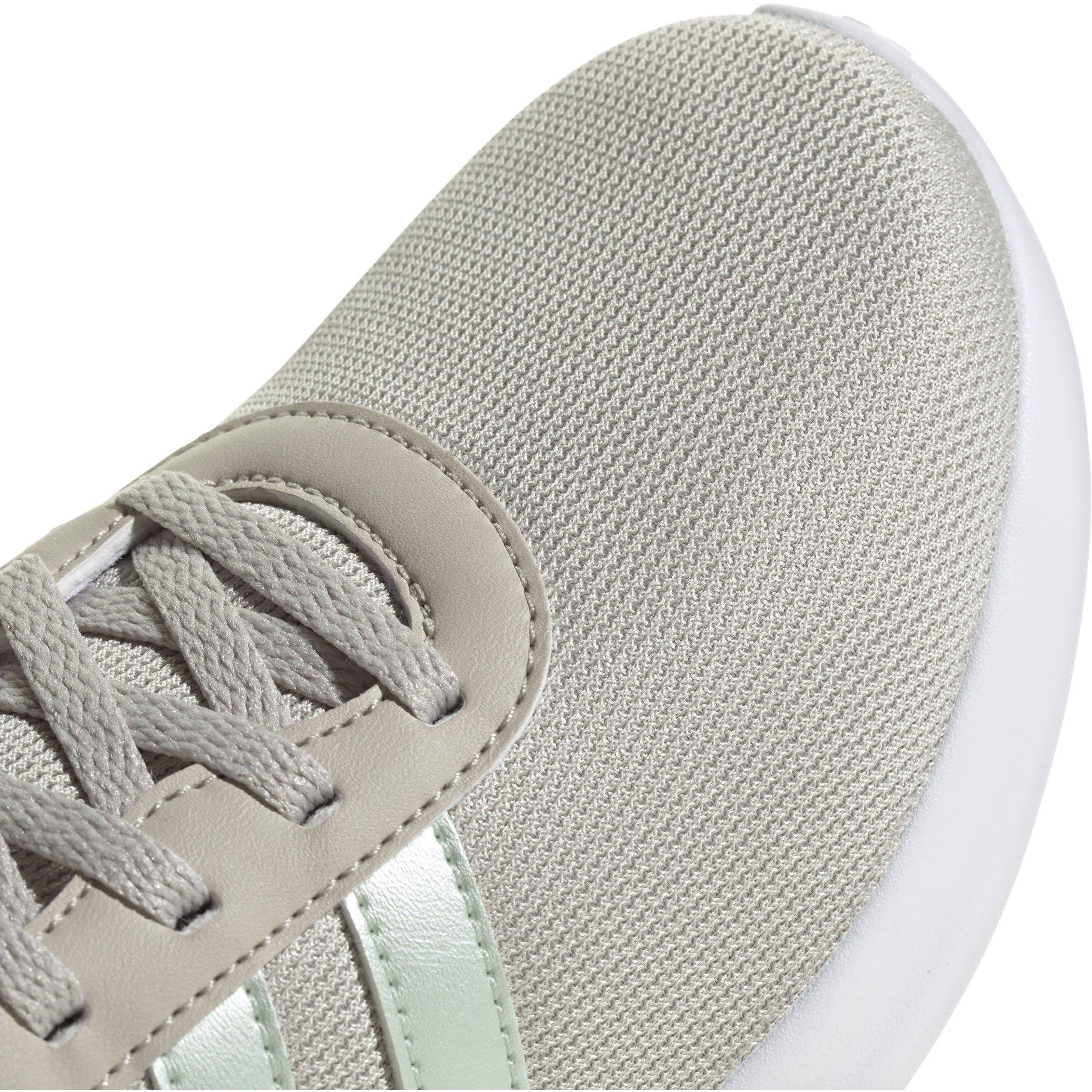 Beige/Grn/Grey - adidas - Lite Racer 4.0 Running Trainers Womens - 7