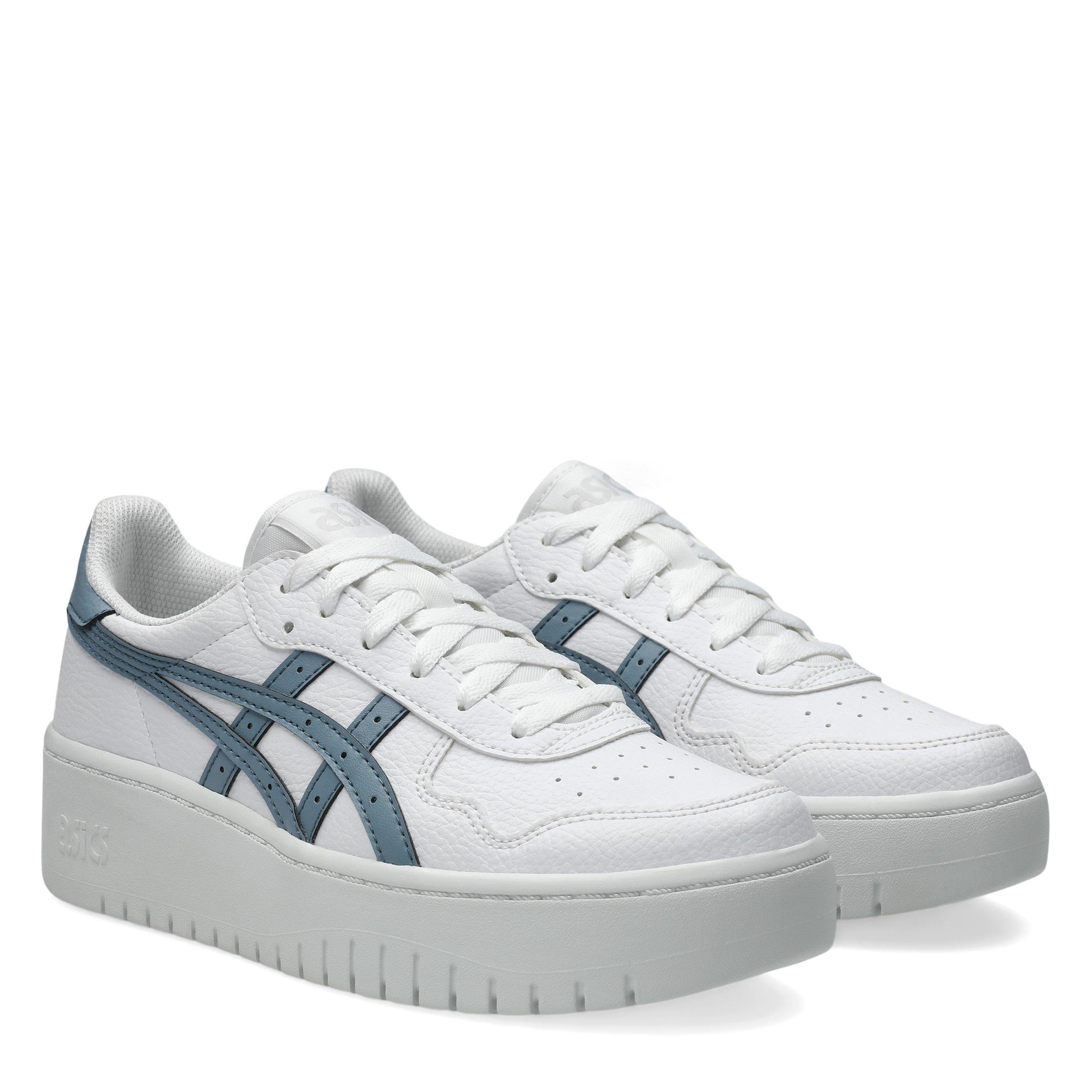 WHITE/SLATEBLUE - Asics - Japan S PF Womens Shoes - 4