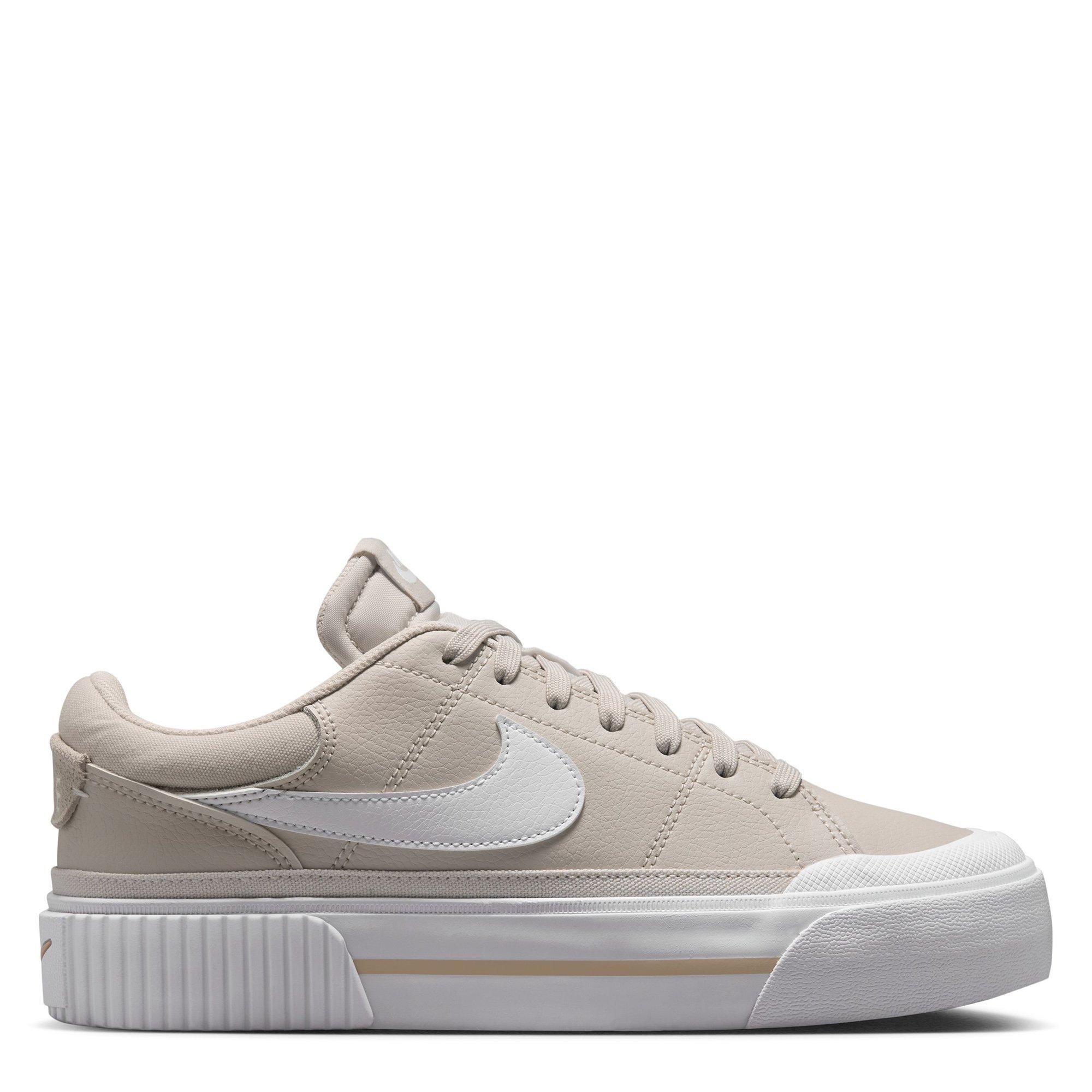 L.t.Orewood/Wht - Nike - Court Legacy Lift Womens Shoes - 1
