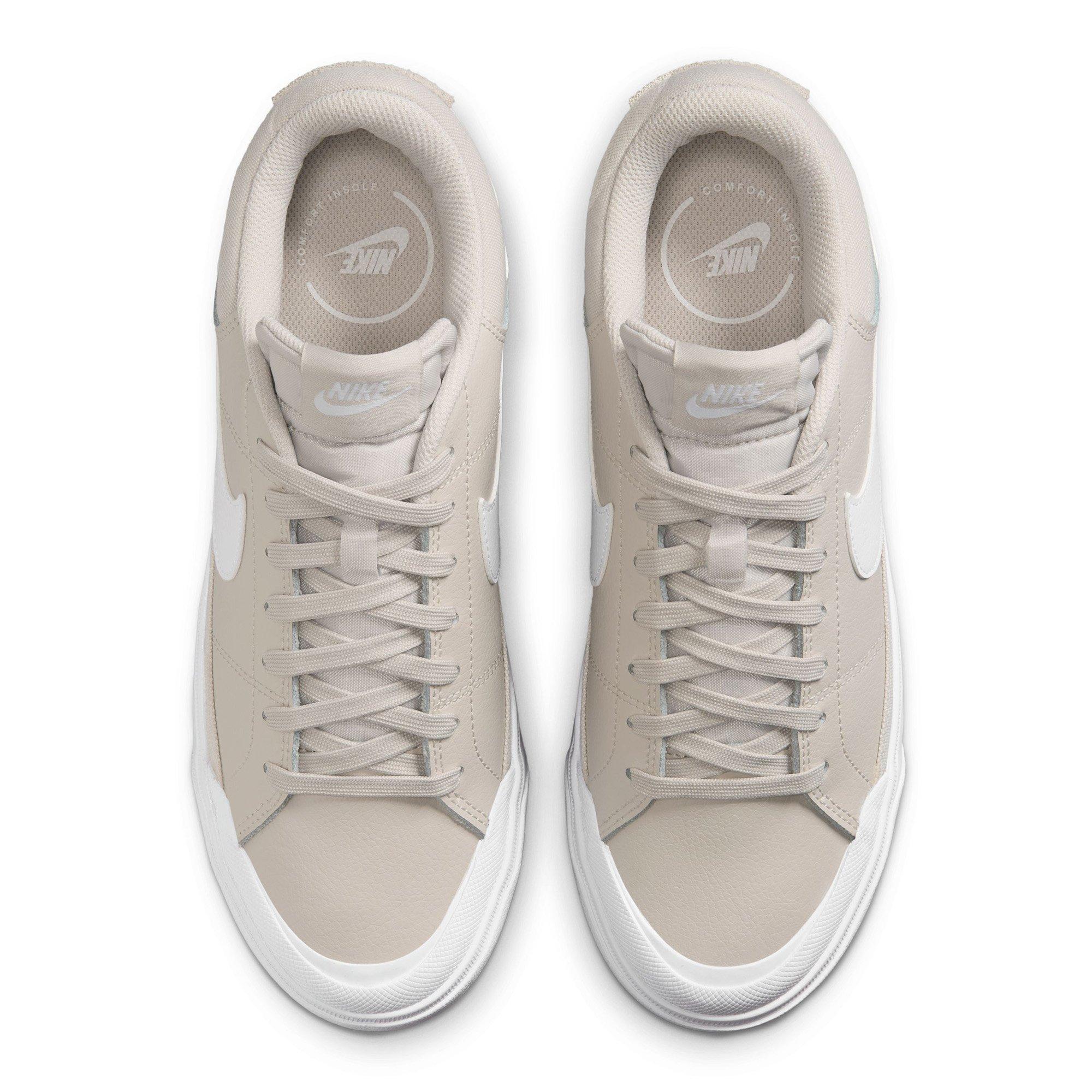 L.t.Orewood/Wht - Nike - Court Legacy Lift Womens Shoes - 4