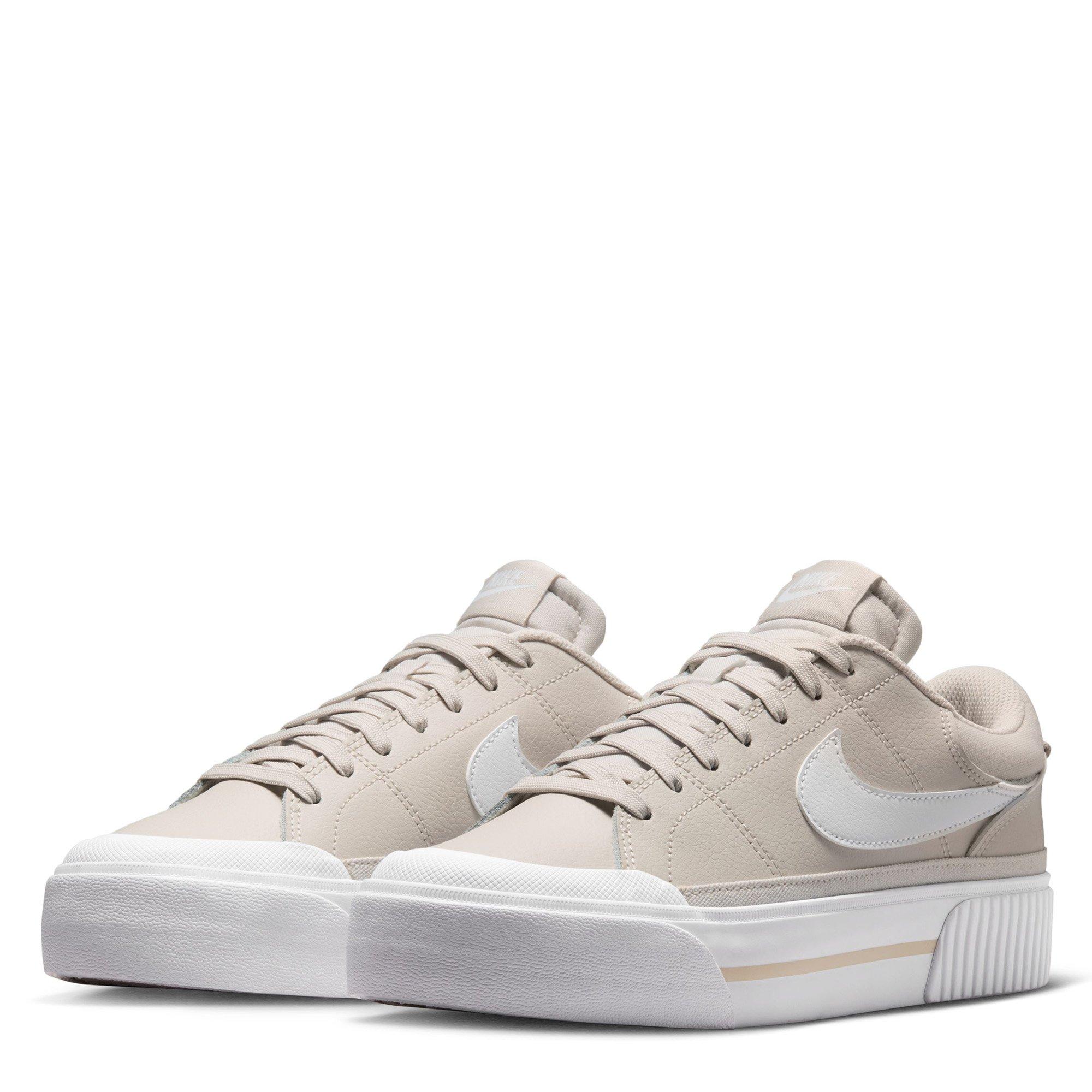 L.t.Orewood/Wht - Nike - Court Legacy Lift Womens Shoes - 5