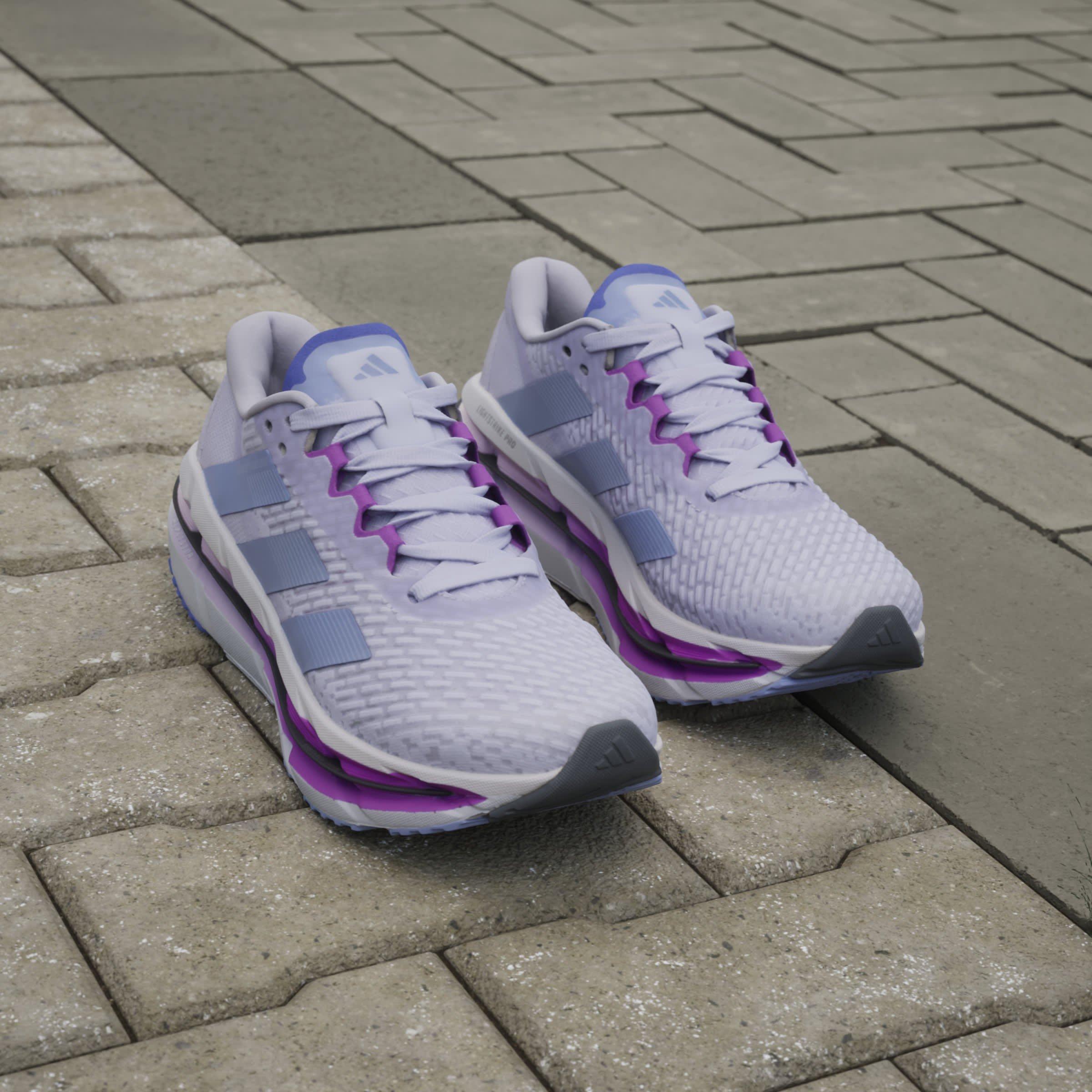 Prpl/Blue/Slvr - adidas - Adistar Byd Running Shoes Womens - 12