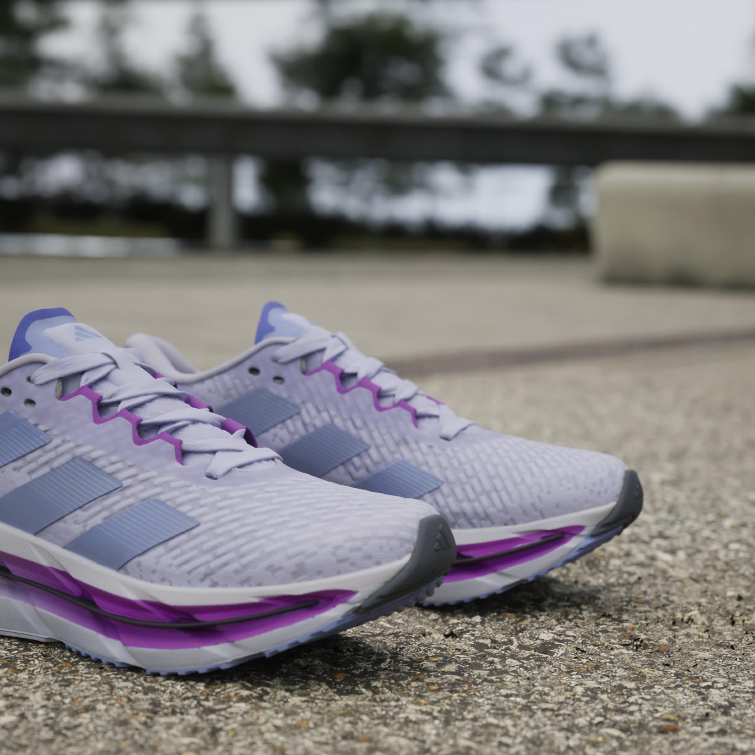 Prpl/Blue/Slvr - adidas - Adistar Byd Running Shoes Womens - 16