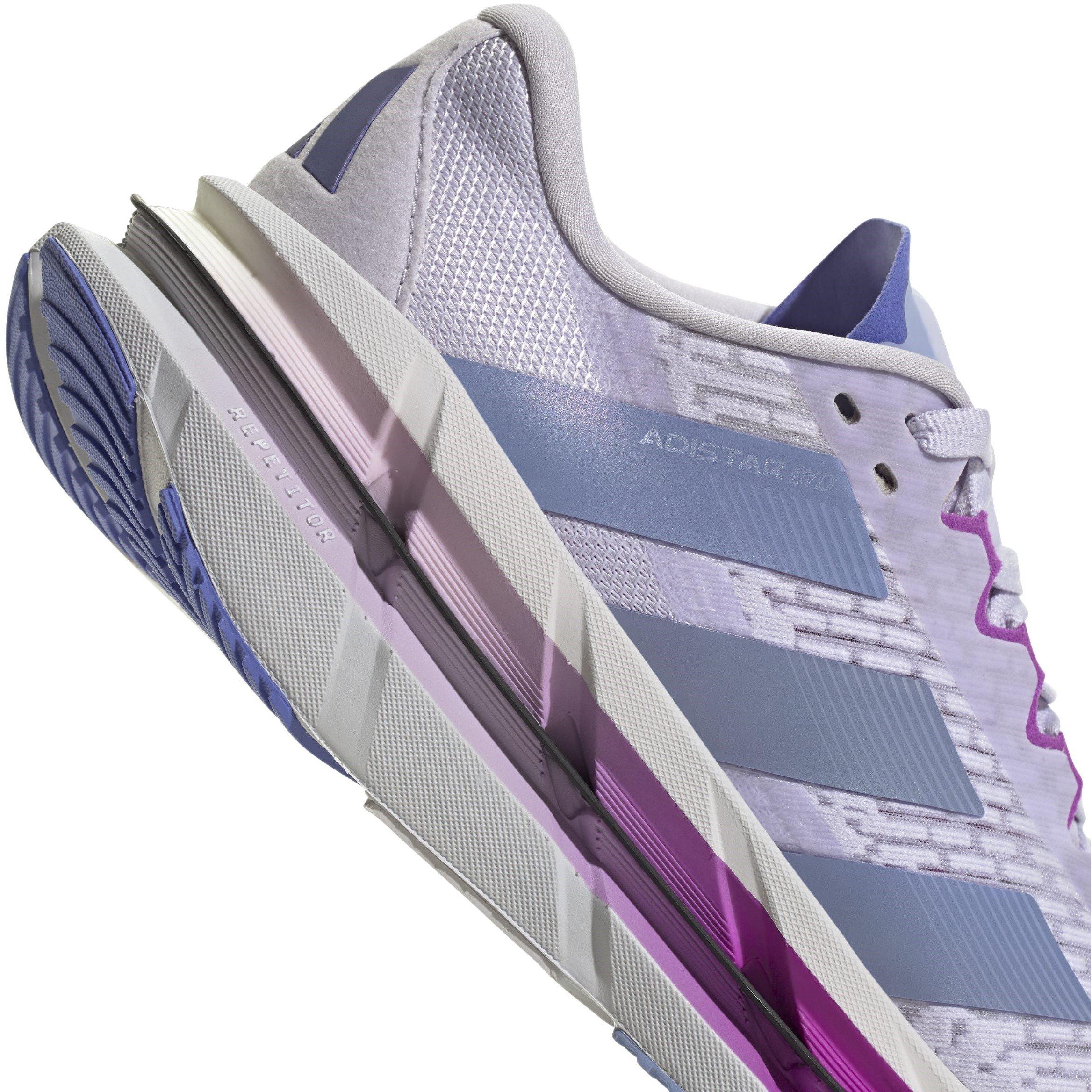 Prpl/Blue/Slvr - adidas - Adistar Byd Running Shoes Womens - 8